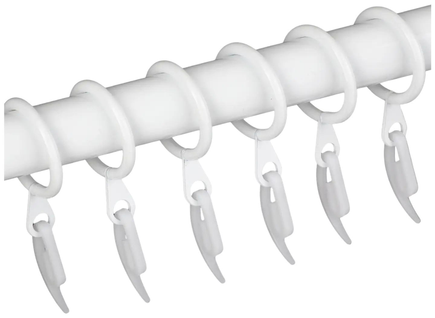 Ihanin rypytysnauhakoukku valkoinen 20kpl - 2