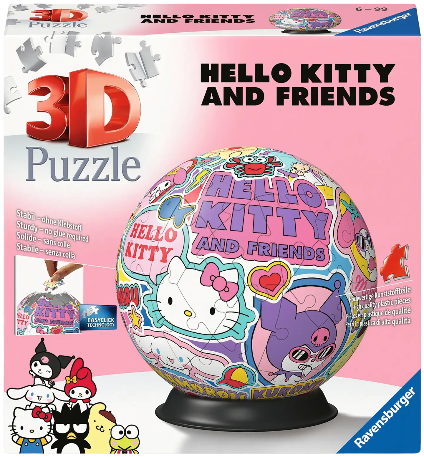 Ravensburger Hello Kitty  Pallo 72p - 1