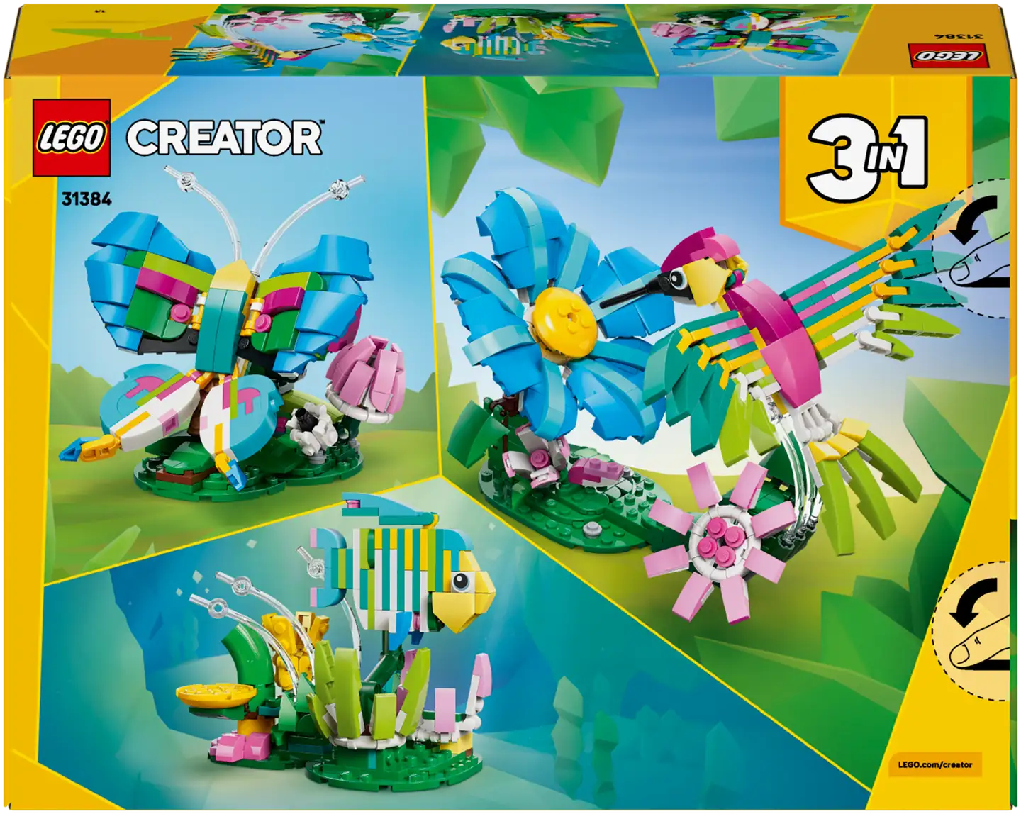 LEGO® LEGO Creator 31384 Villieläimet: Värikäs kolibri - 5