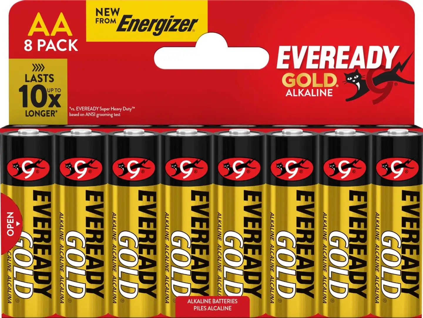 Eveready paristo Gold AA 8 kpl