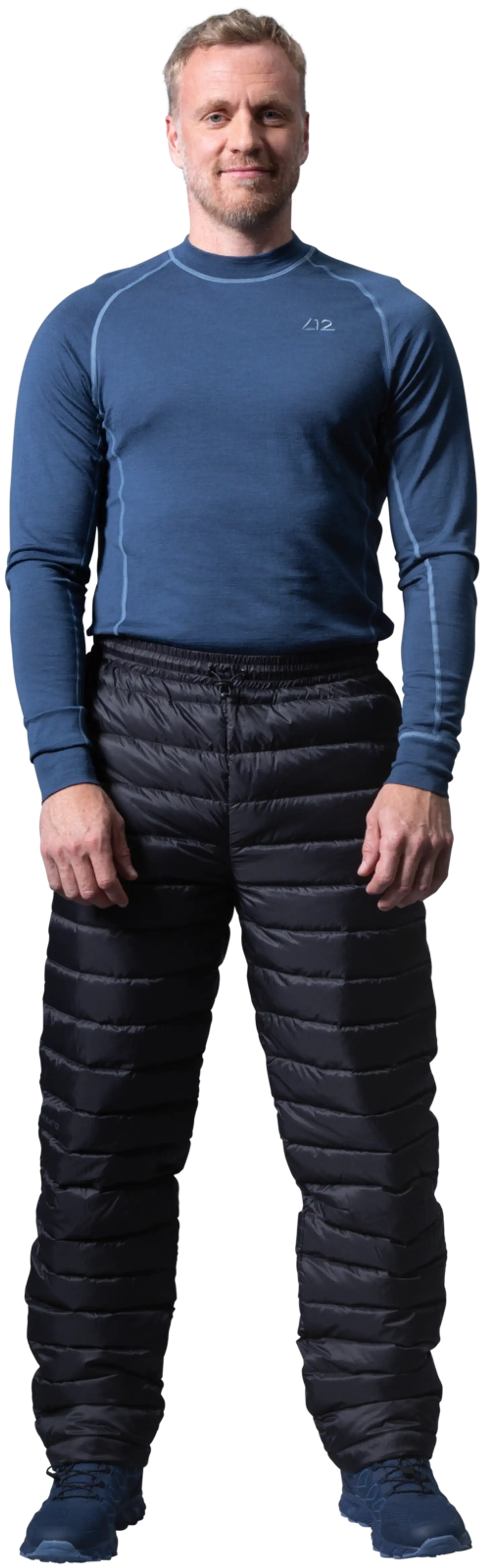 Luode12 Miesten untuvahousut 204L402474 - BLACK - 3