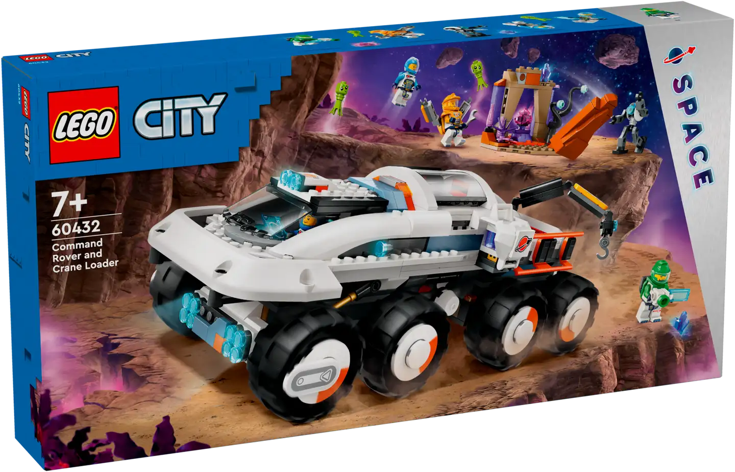 LEGO City Space 60432 Johtoyksikön kulkija ja nosturivarsi - 1