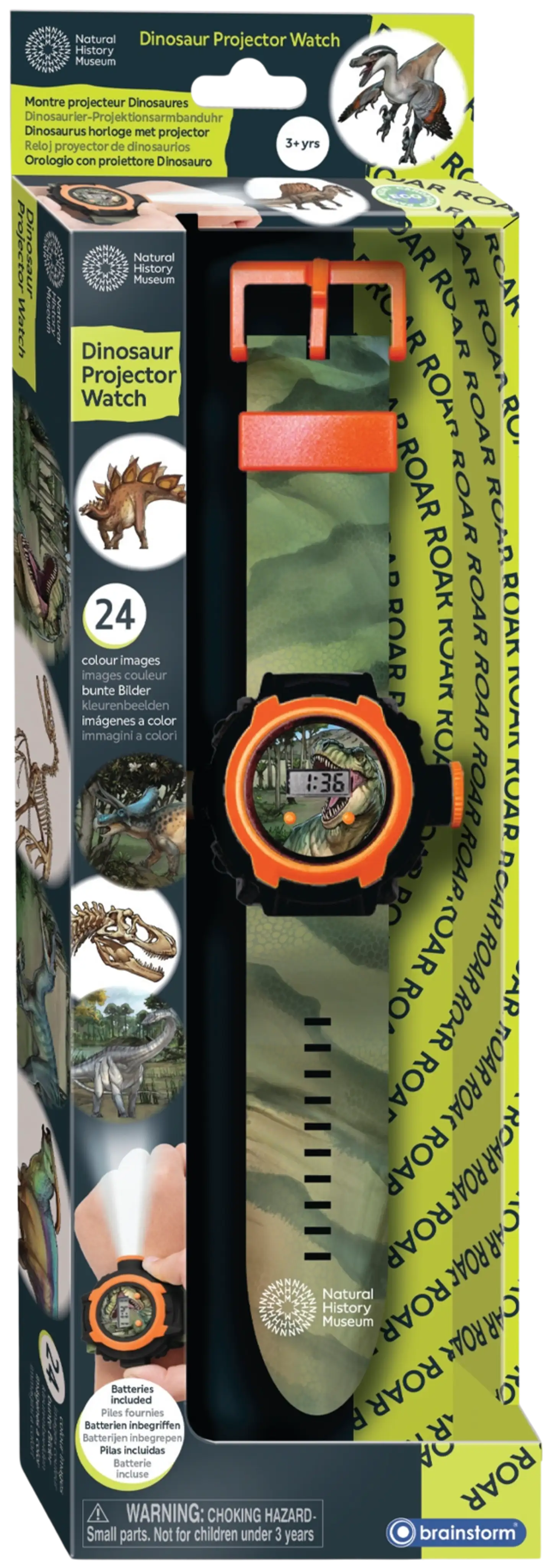 Brainstorm Dinosaur Projector kello - 1
