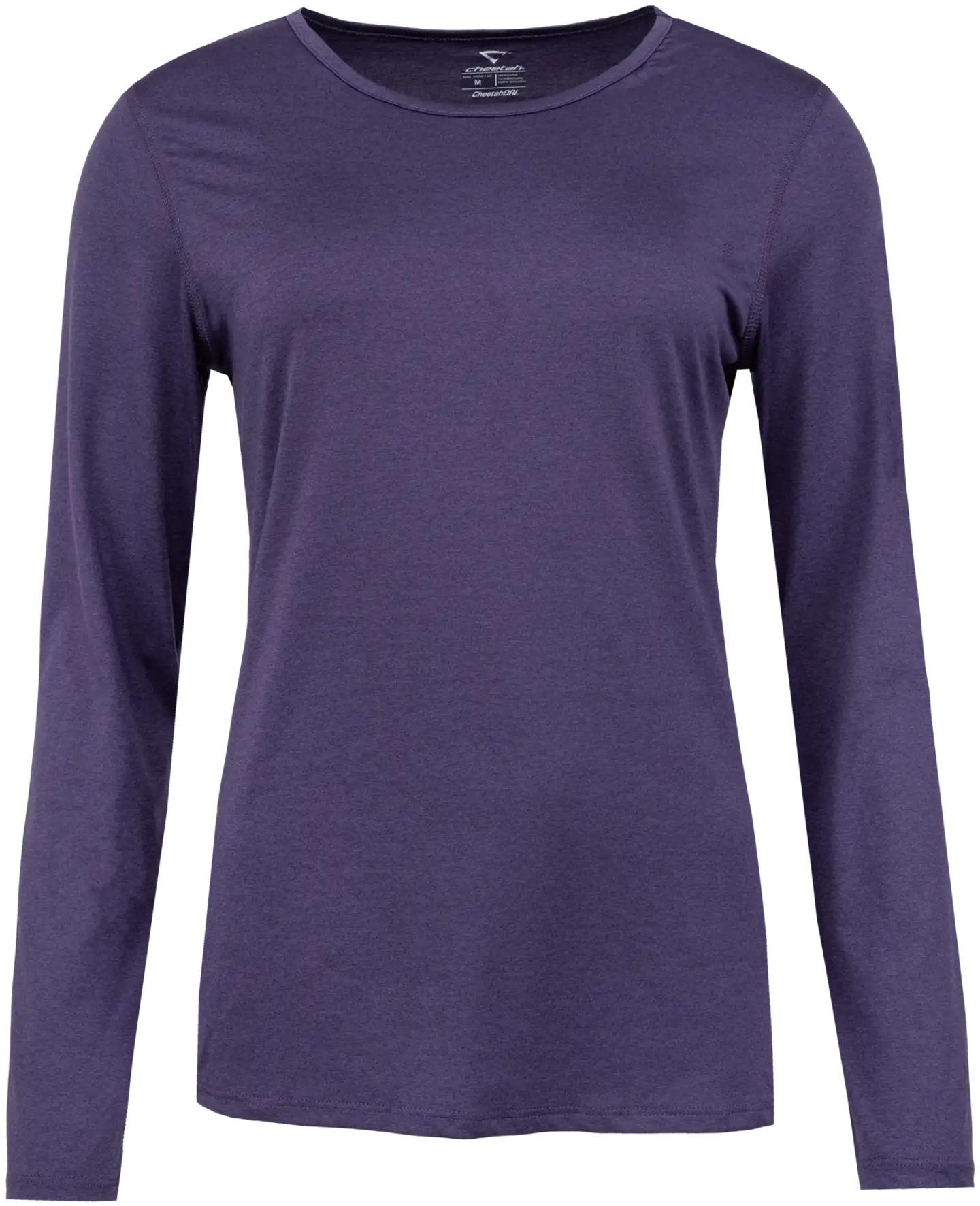 Cheetah naisten pitkähihainen treenipaita CLT6382 - Purple Violet - 1