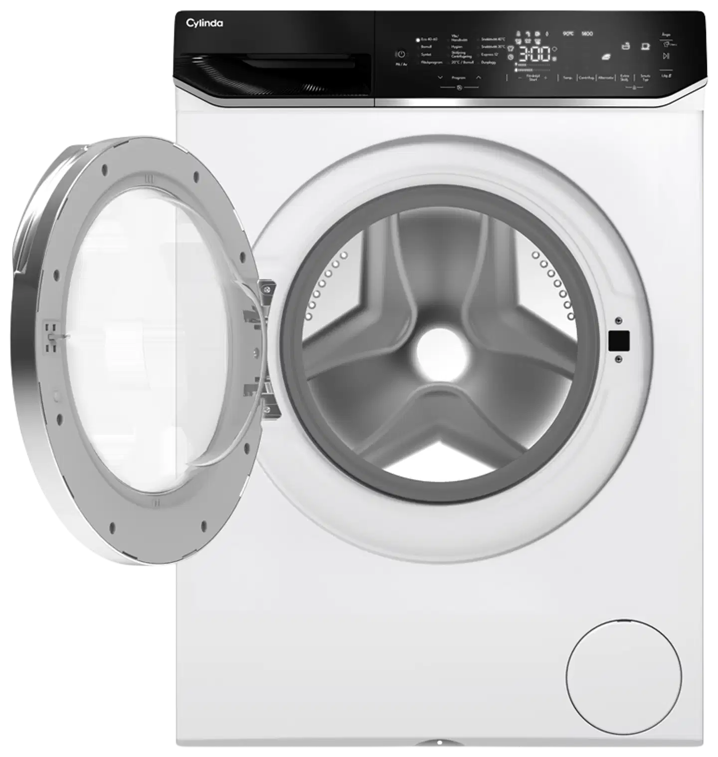 Cylinda edestä täytettävä pyykinpesukone FT911G384A, 8 kg, valkoinen - 2