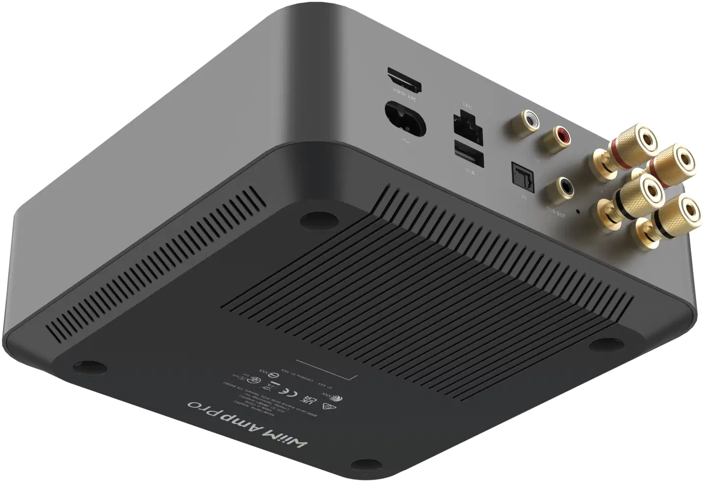 Wiim striimaava vahvistin amp pro tumman harmaa - 3