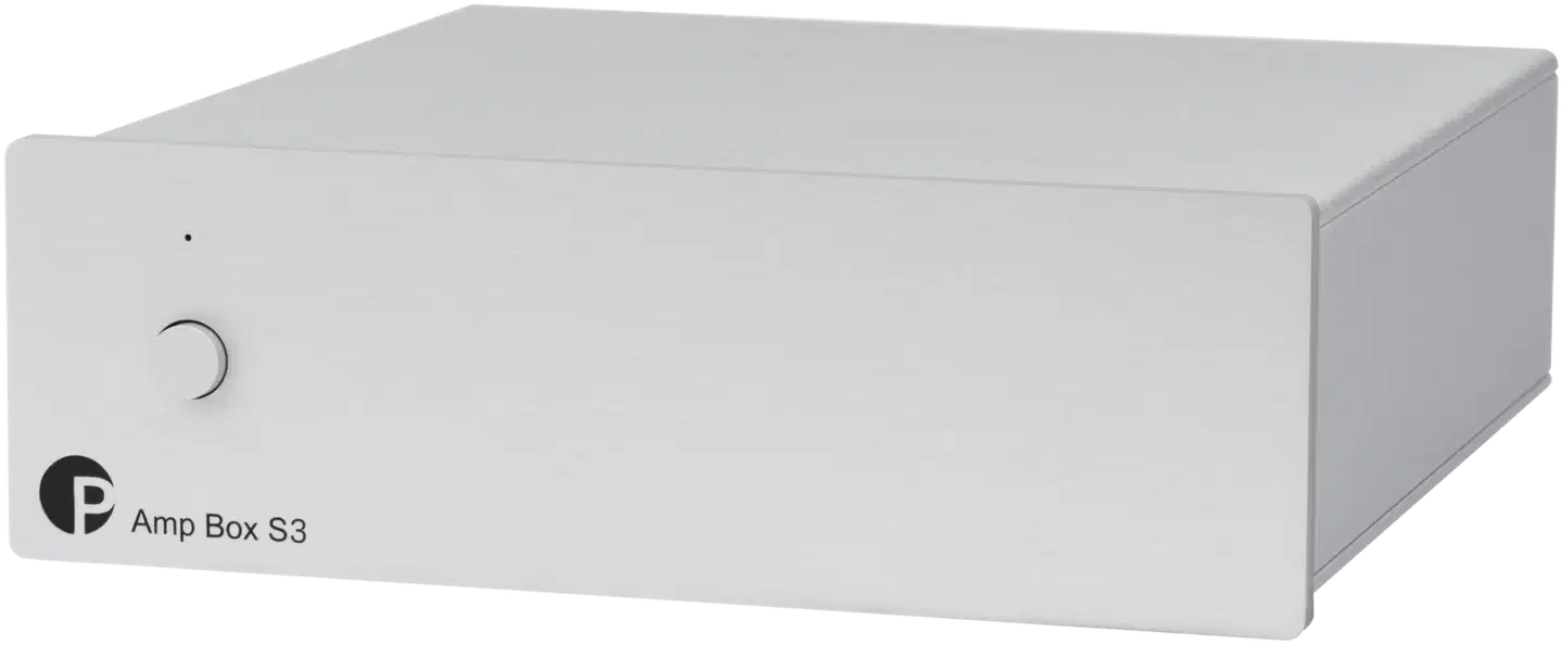 Pro-Ject Päätevahvistin Amp Box S3 hopea - 1