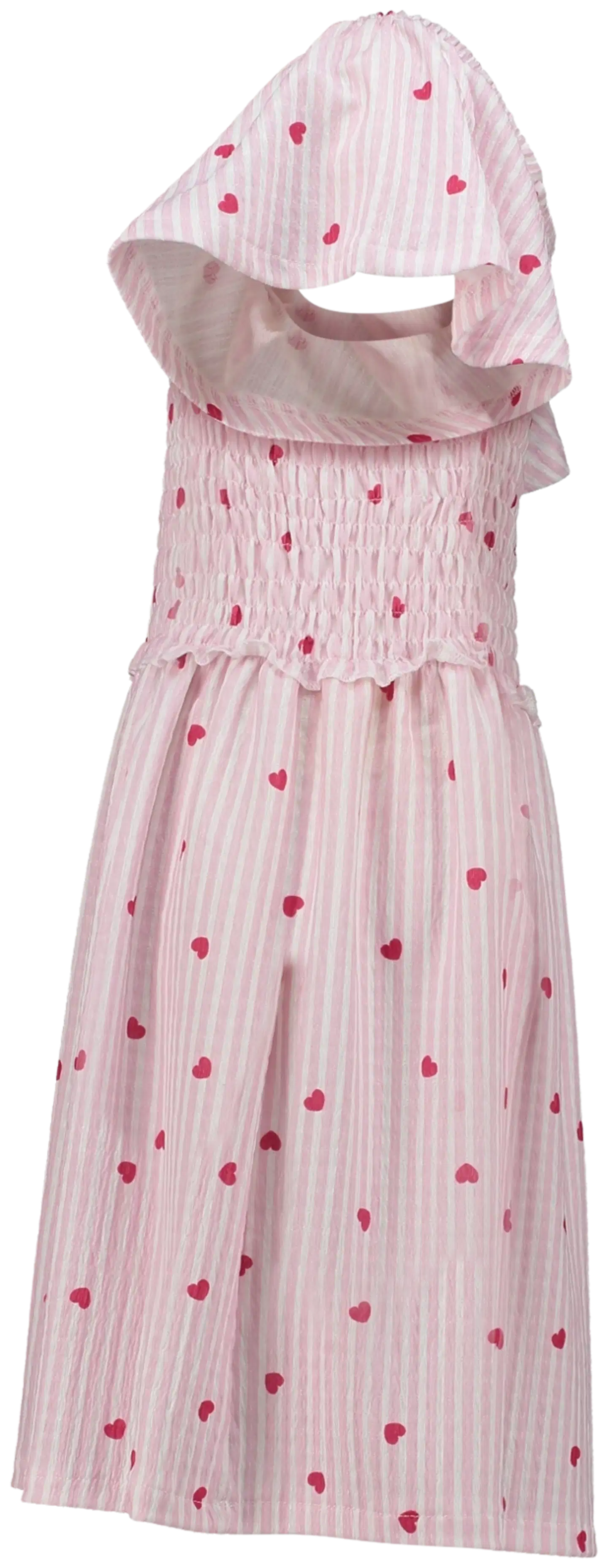 Hailys lasten mekko Al44ma - pink stripe/red heart - 2