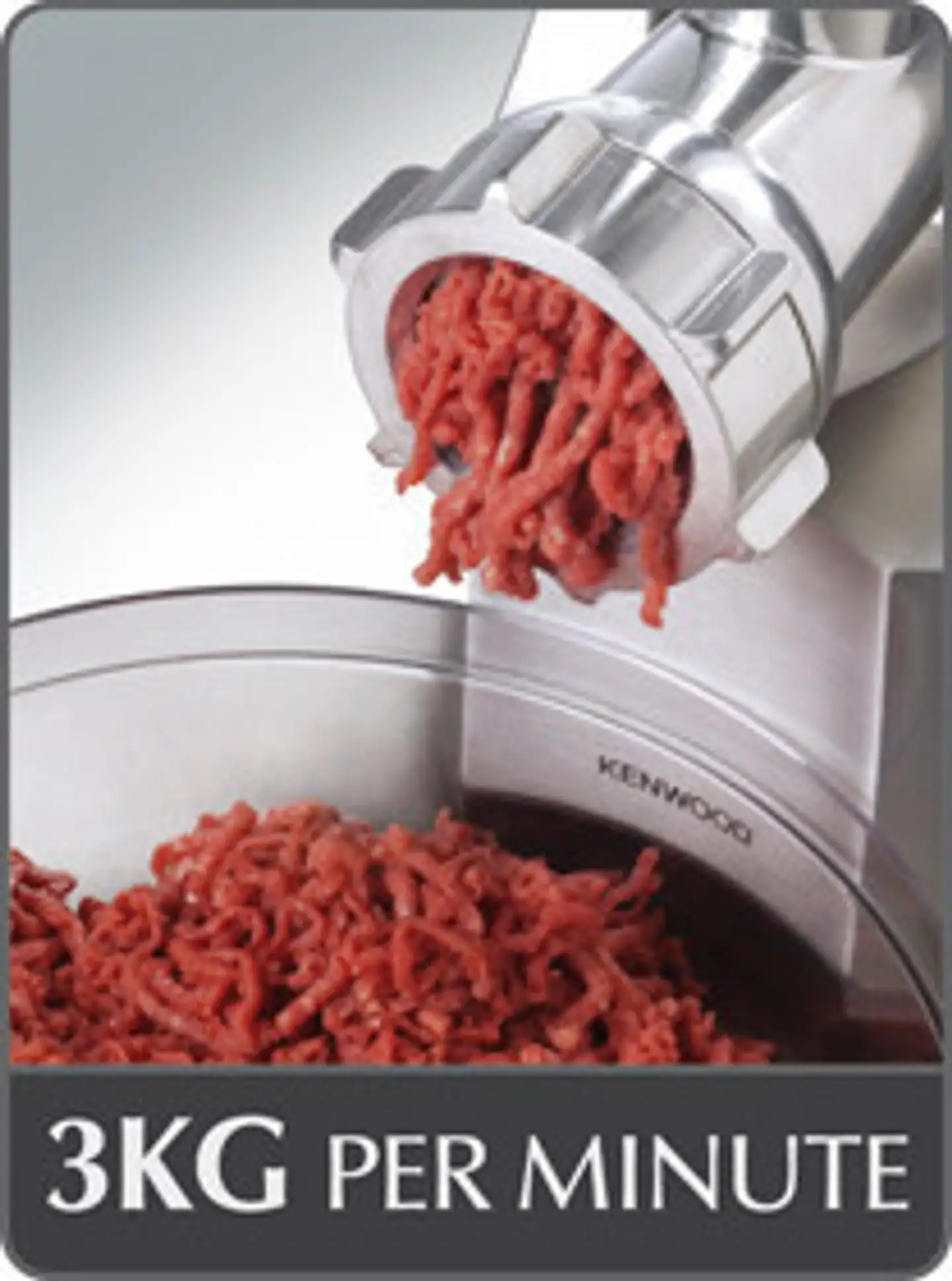 Kenwood lihamylly MG700 Pro 2000 Excel - 6