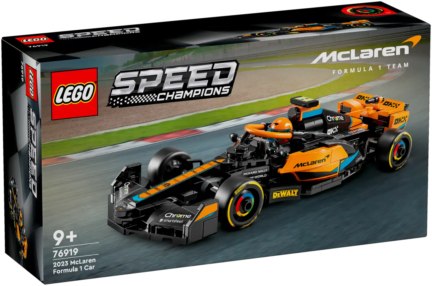 LEGO® Speed Champions 76919 2023 McLaren Formula 1 kilpa-auto - 2