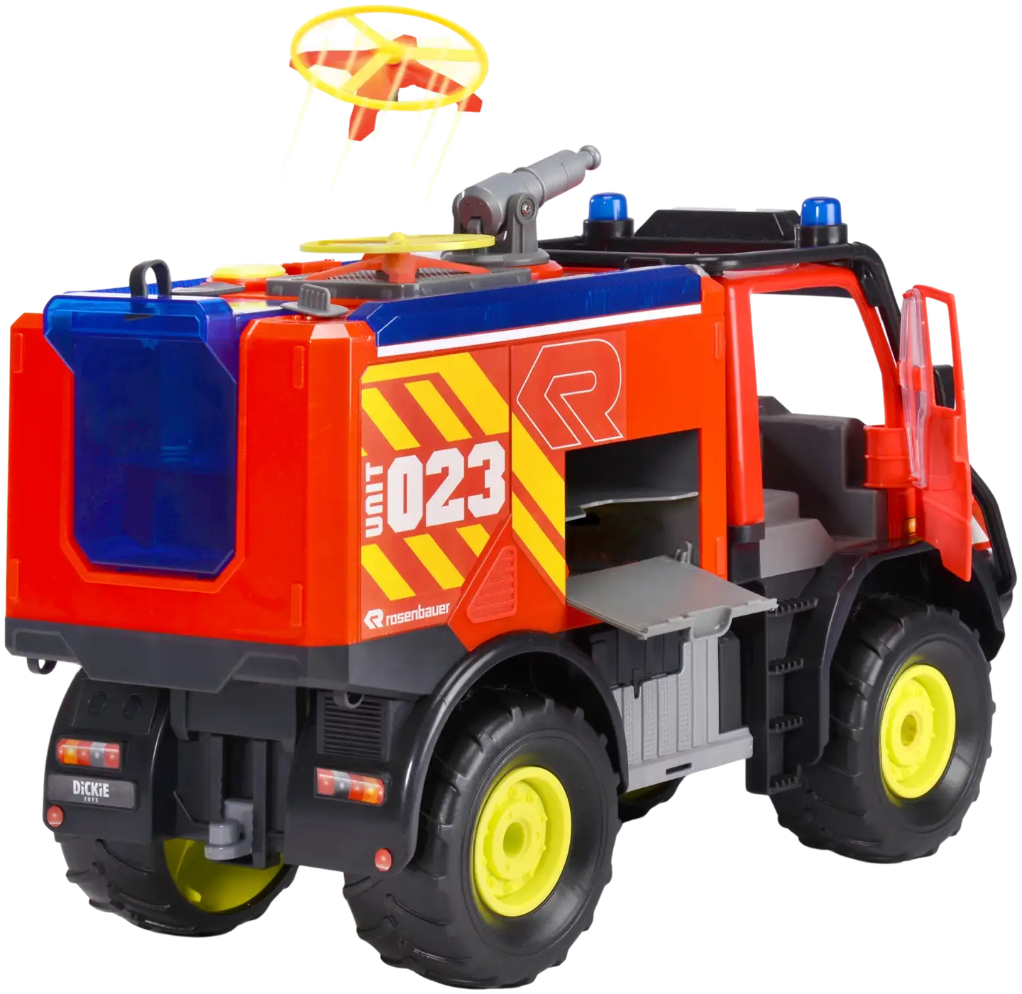 Dickie Toys Unimog U530 Paloauto valoin ja äänin - 3