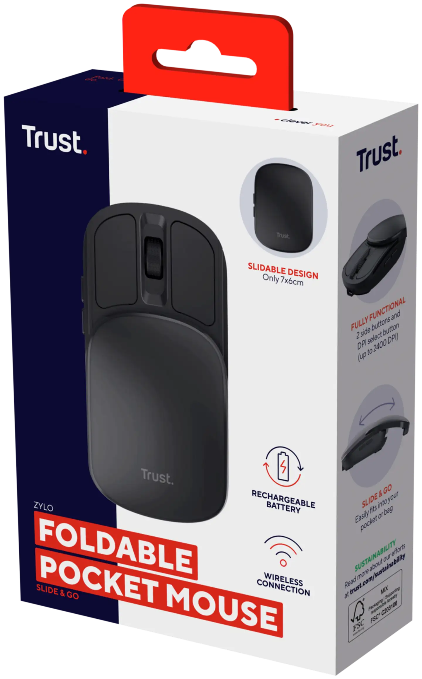 Trust Zylo langaton hiiri - 9