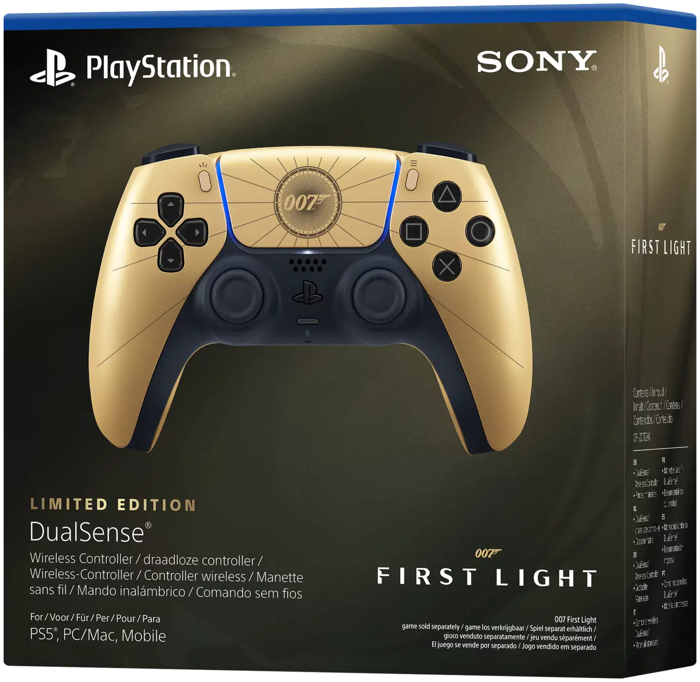PlayStation DualSense 007 First Light Limited Edition peliohjain PS5 - 5