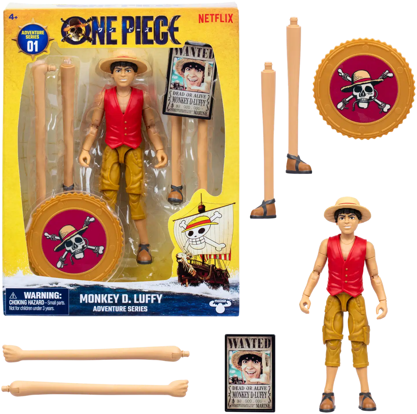 One Piece toimintahahmo Luffy 15 cm - 3