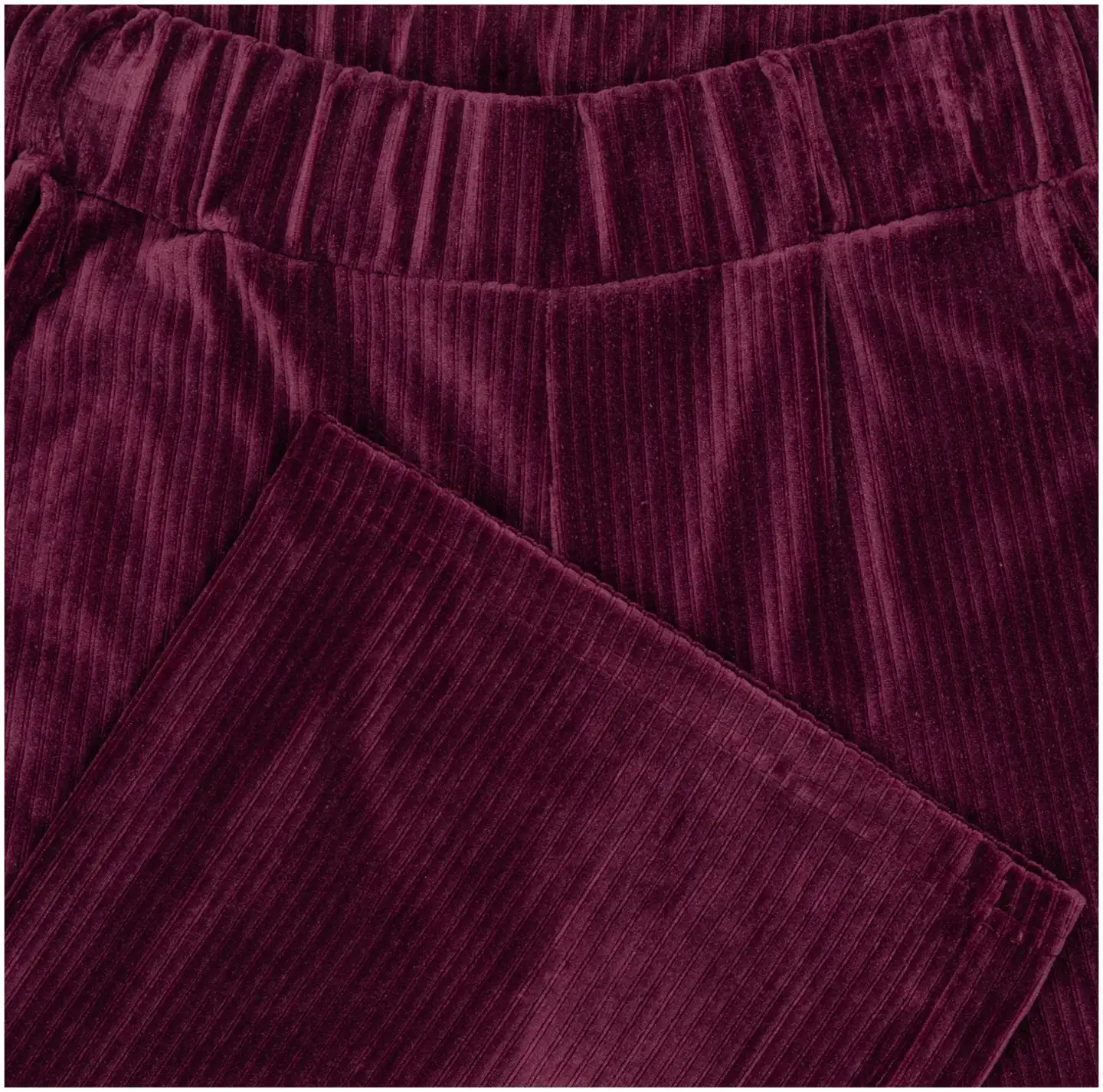 TEX naisten vakosamettihousut I997149 - burgundi - 3