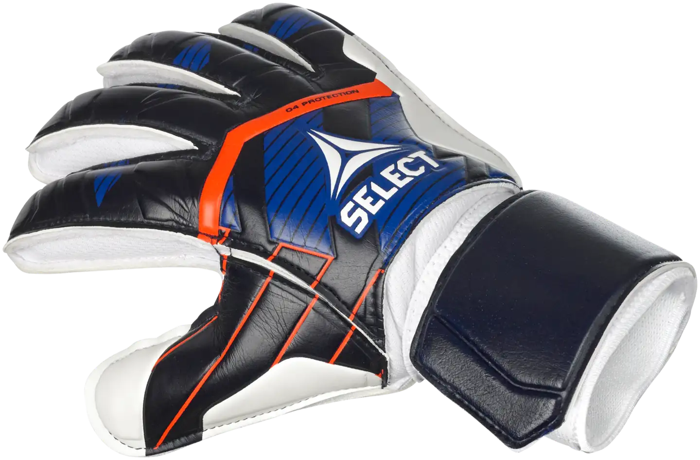 Select MV-hanska 04 Youth w/finger protection v24 - Blue/White - 4