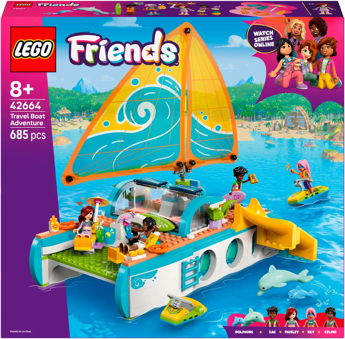 LEGO® Friends 42664 Veneseikkailu - 2