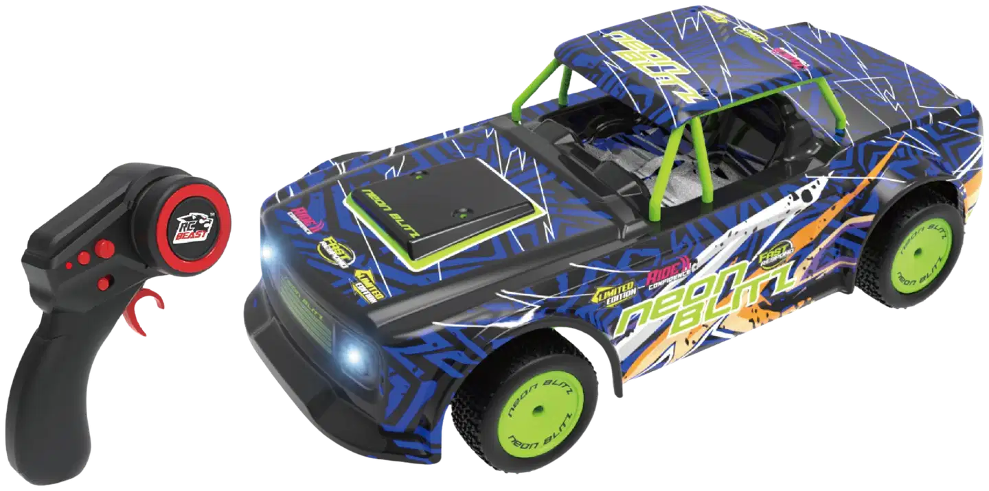 RC BEAST Racer 1:16 musta - 1