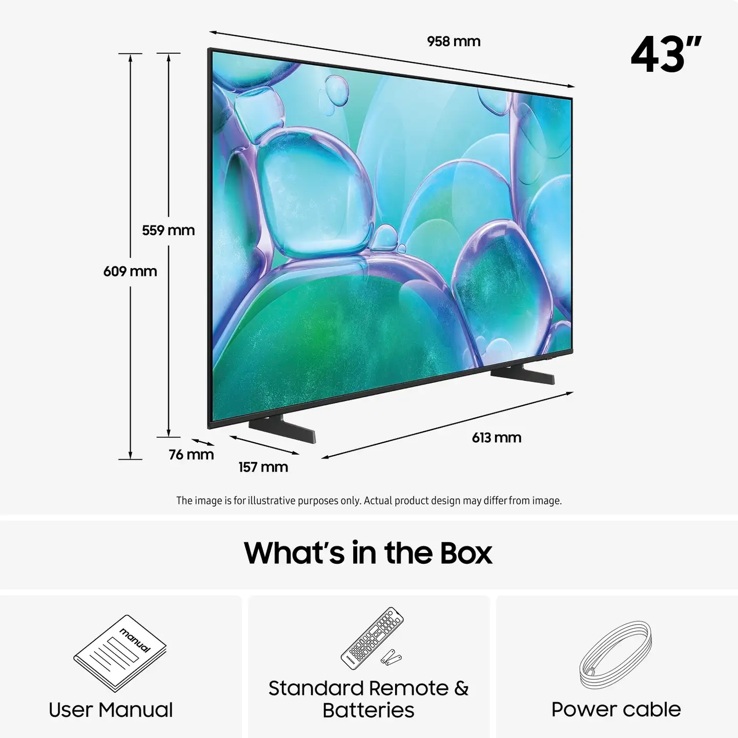 Samsung 43" 4K UHD Smart LED TV TU43U7005F - 10