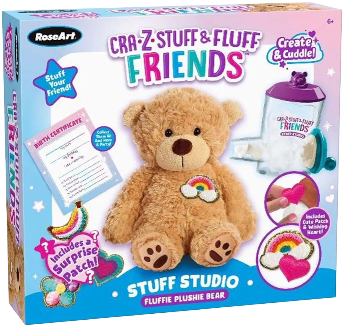 Crazart Stuff And Fluff Friends - 5