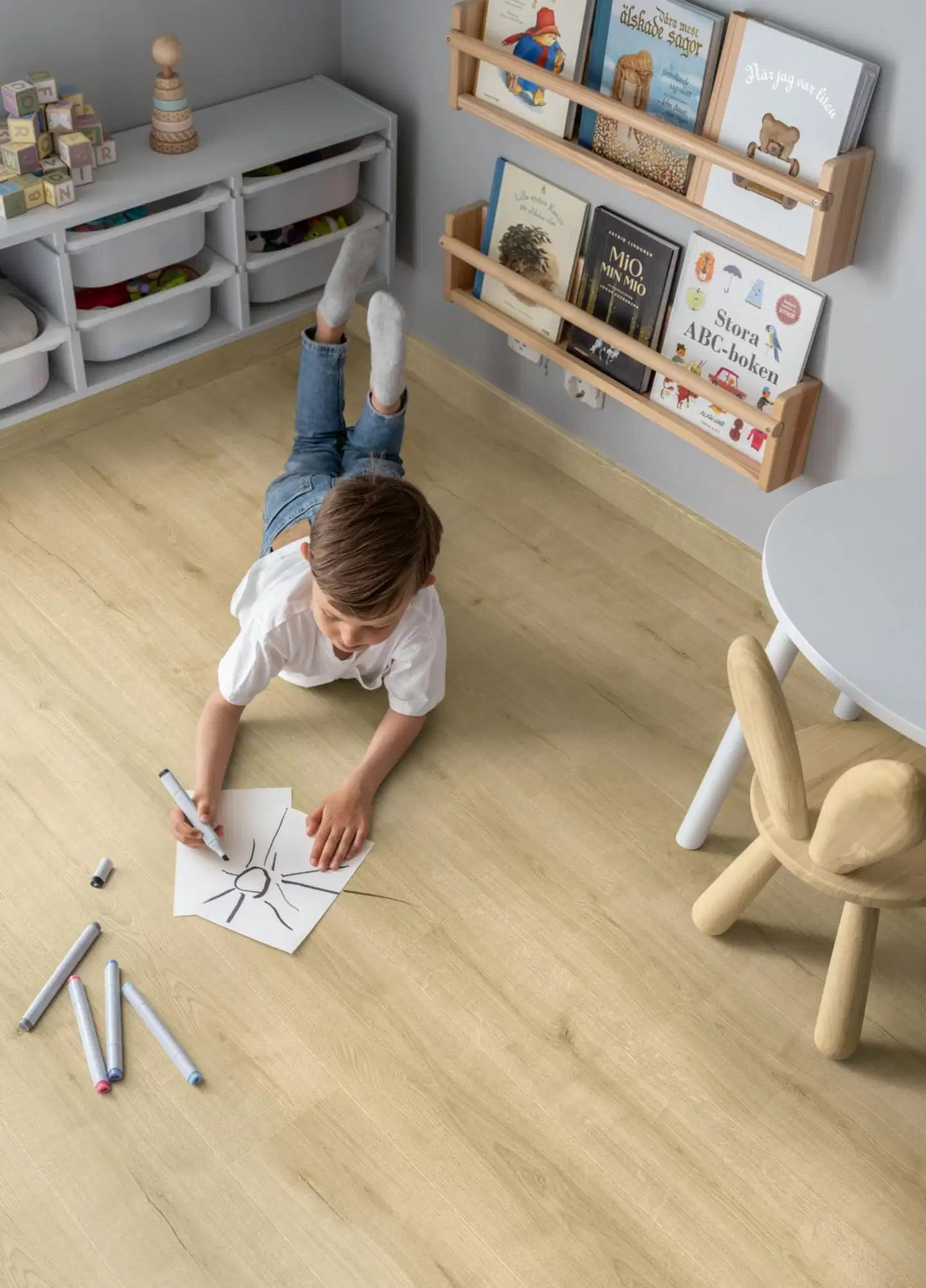 Pergo vinyylilankku Glomma Pad Pro Bright Hill Oak - 4