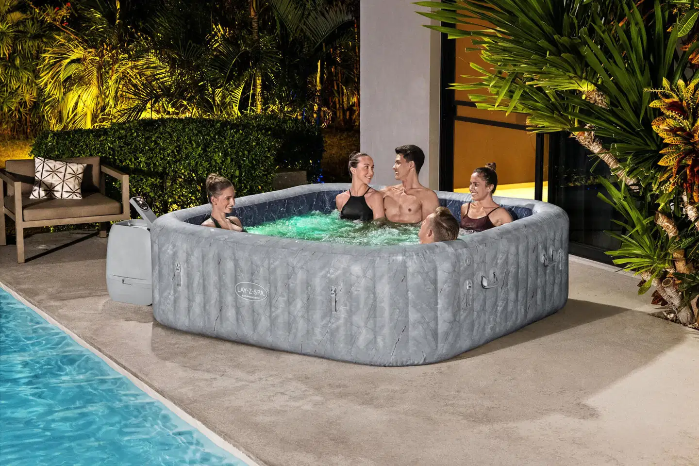 Lay-Z-Spa San Francisco Smart Luxe Hydrojet Pro - 7