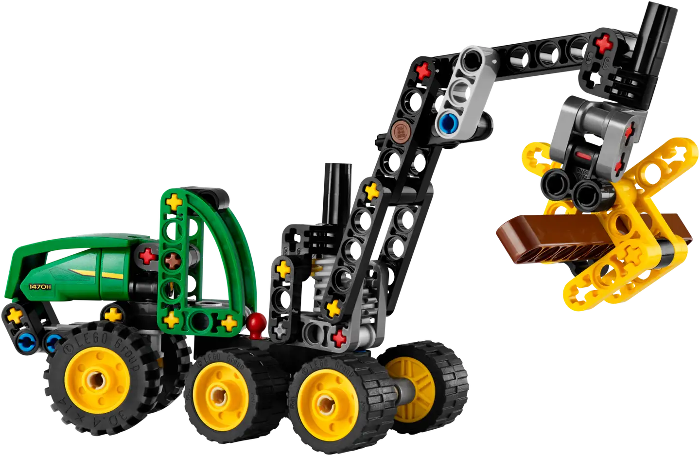 LEGO® Technic 42218 Pyörillä varustettu John Deere 1470H ‑harvesteri - 2