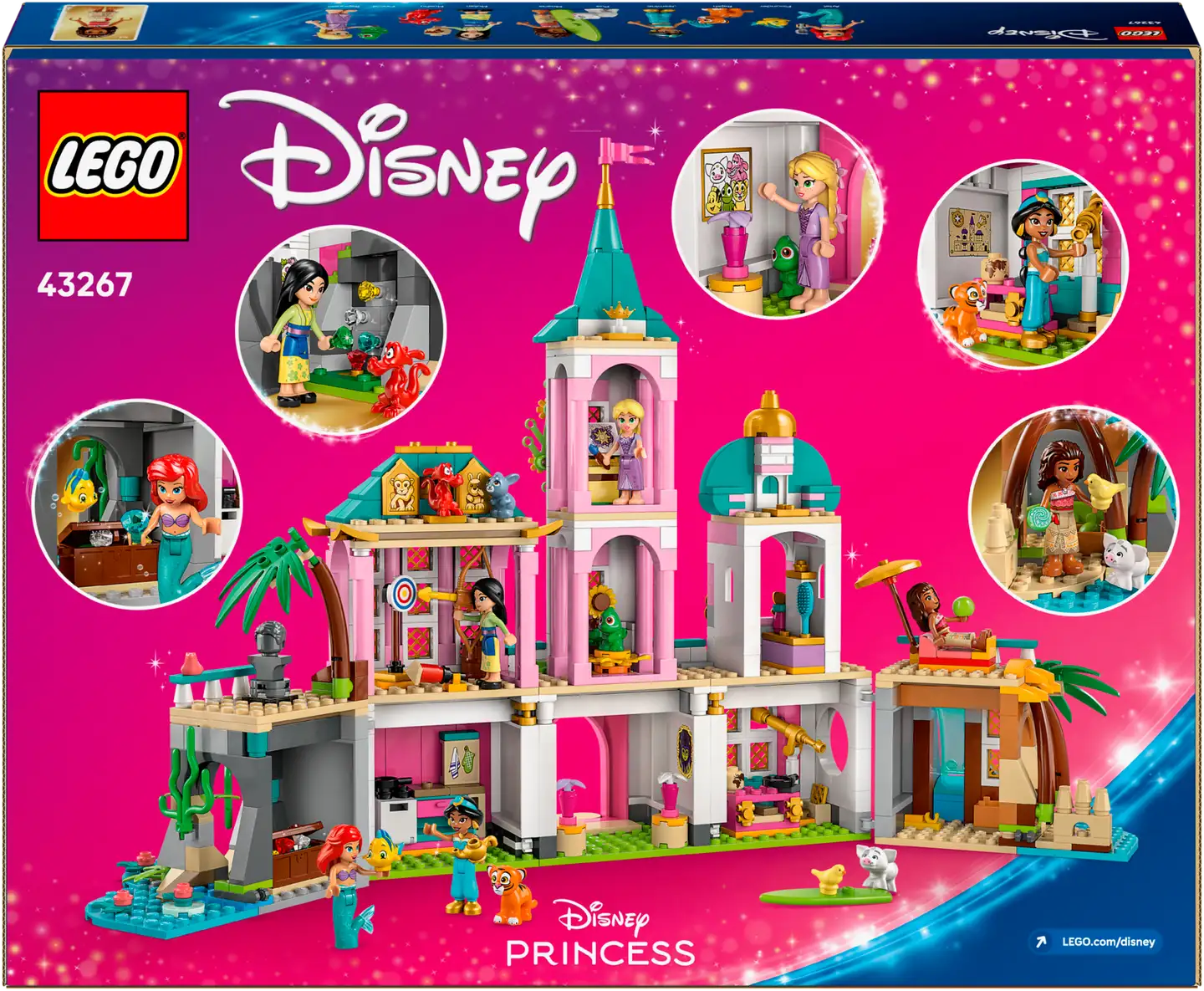 LEGO® Disney Princess 43267 Prinsessalinna ja kuninkaalliset lemmikit - 3