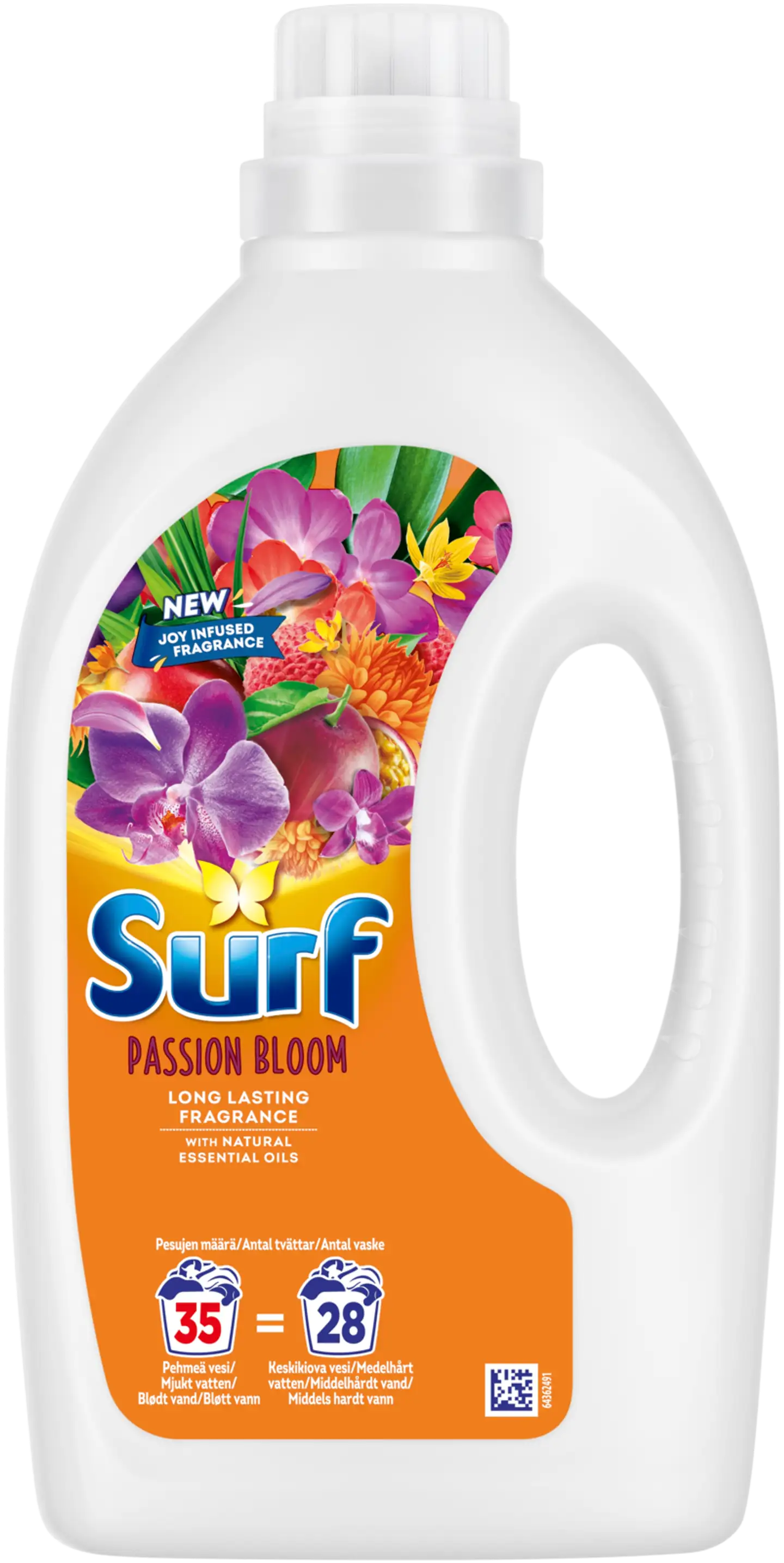 Surf Passion bloom pyykinpesuneste 1400 ml