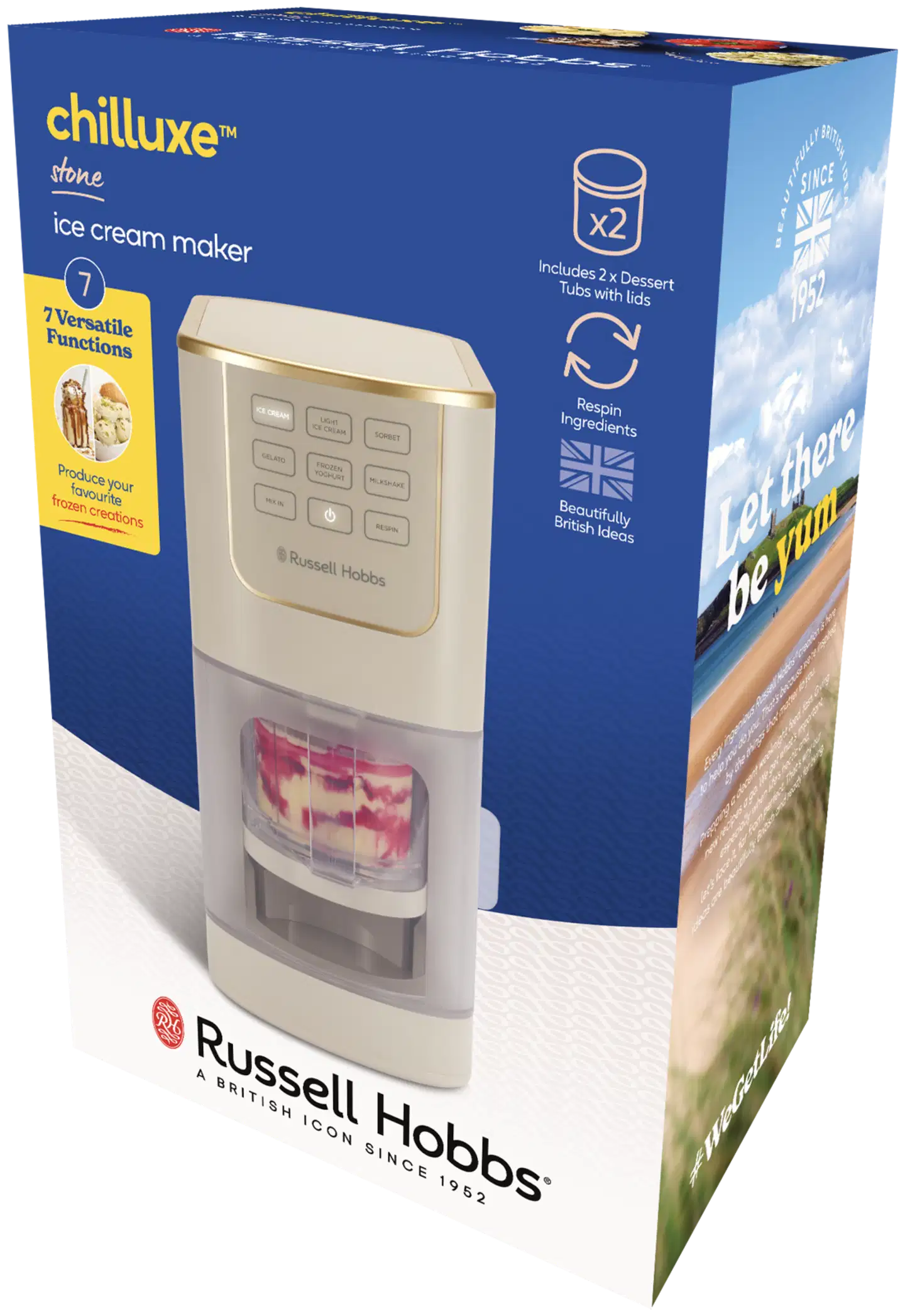 Russell Hobbs jäätelökone Chilluxe™ Stone 28750-56 - 5