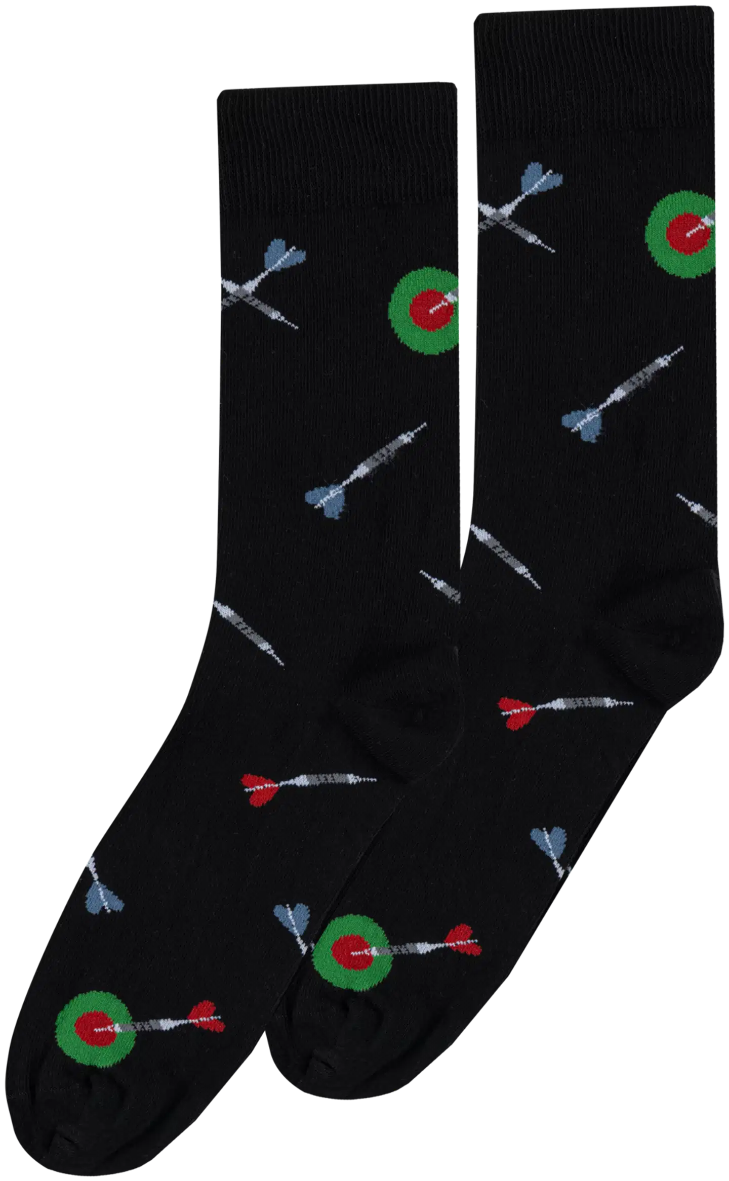 WKLY. miesten nilkkasukat darts 193W322605 2-pack - Black/green - 1