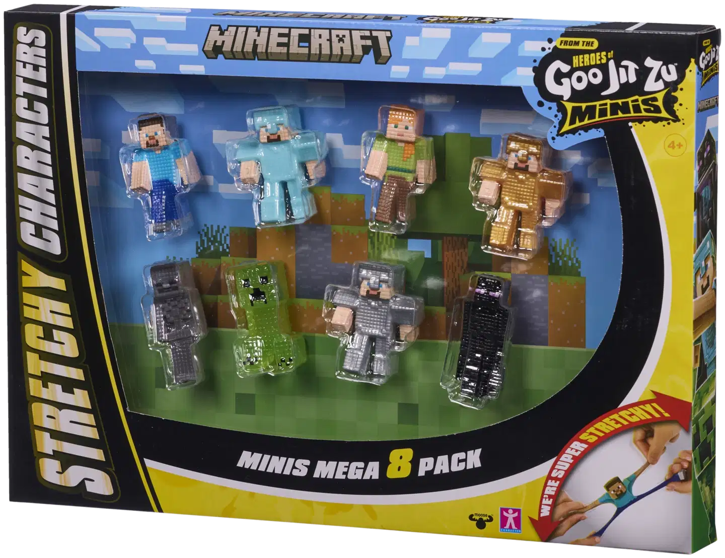 Goo Jit Zu Minecraft Minis 8-Pk - 1