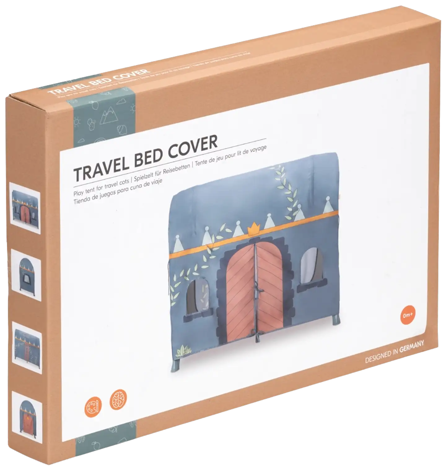 Hauck päällinen matkasänkyyn Travel Bed palatsi - 10