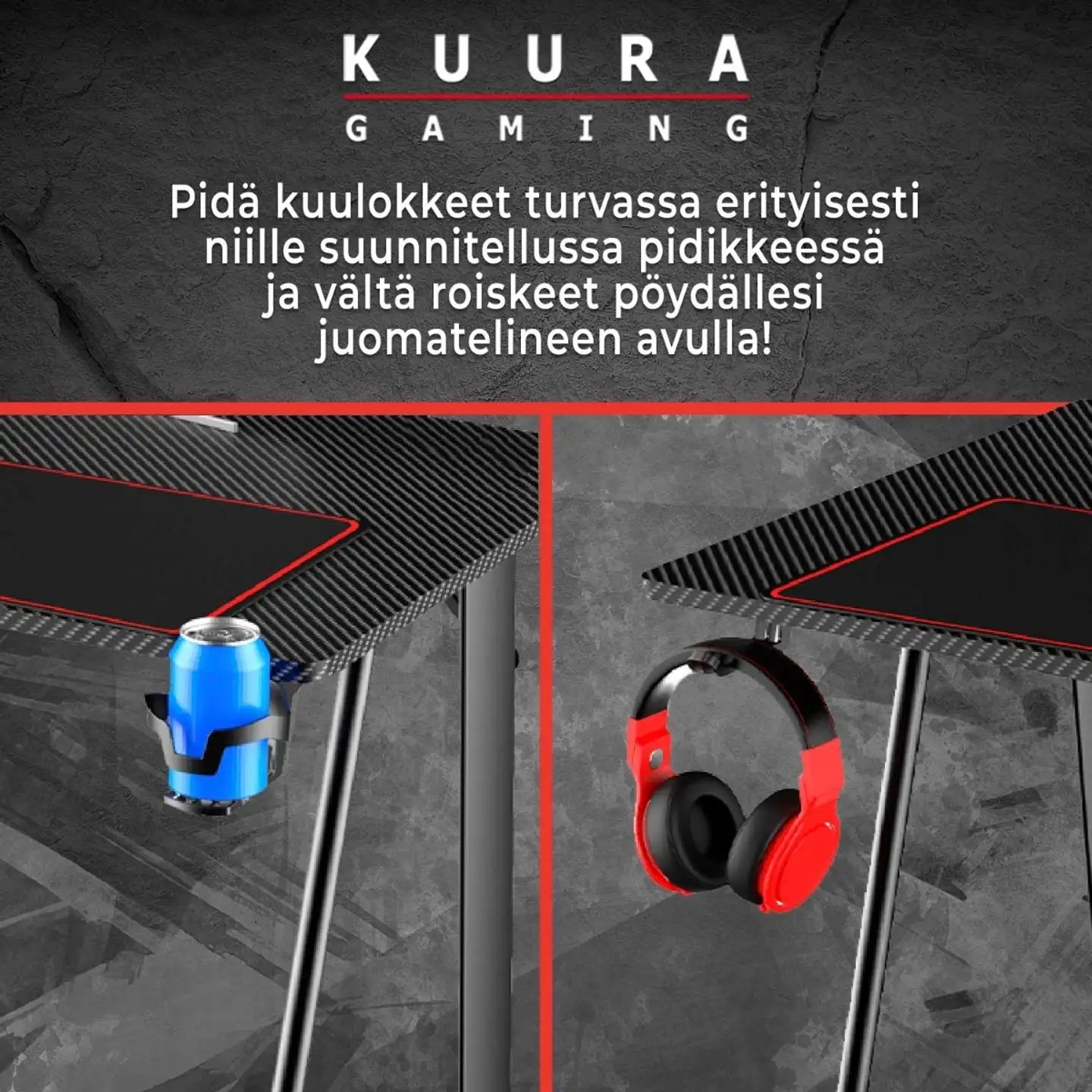 Kuura Gaming pelipöytä - 8