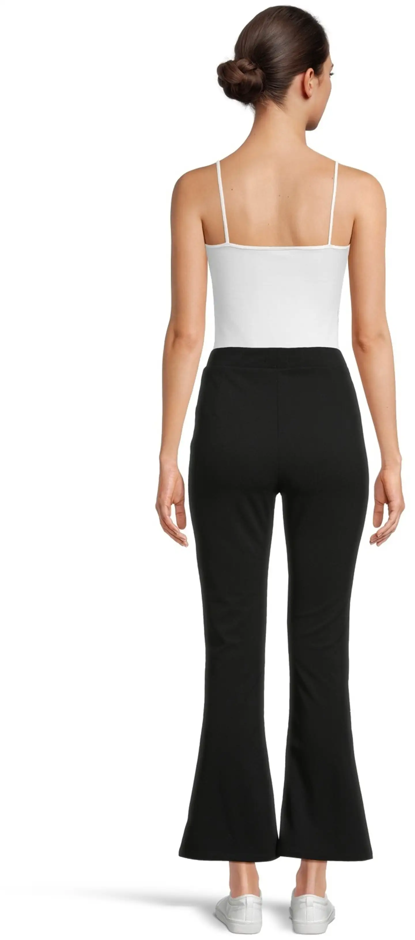 House naisten trumpettihousut 222H260319 - BLACK - 3