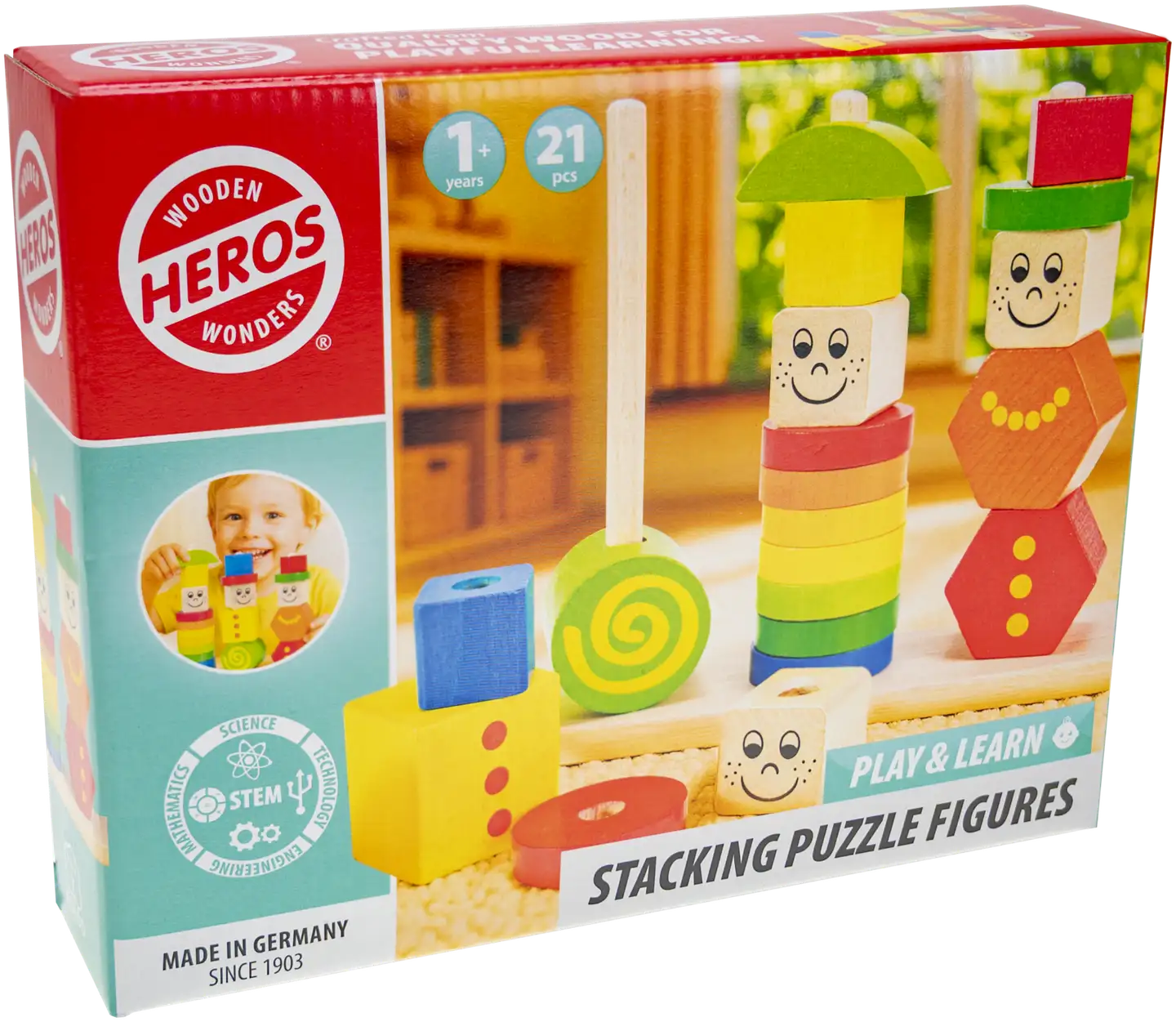 Heros lelu Play and Learn Pinottava hahmopalapeli 21 osaa - 6