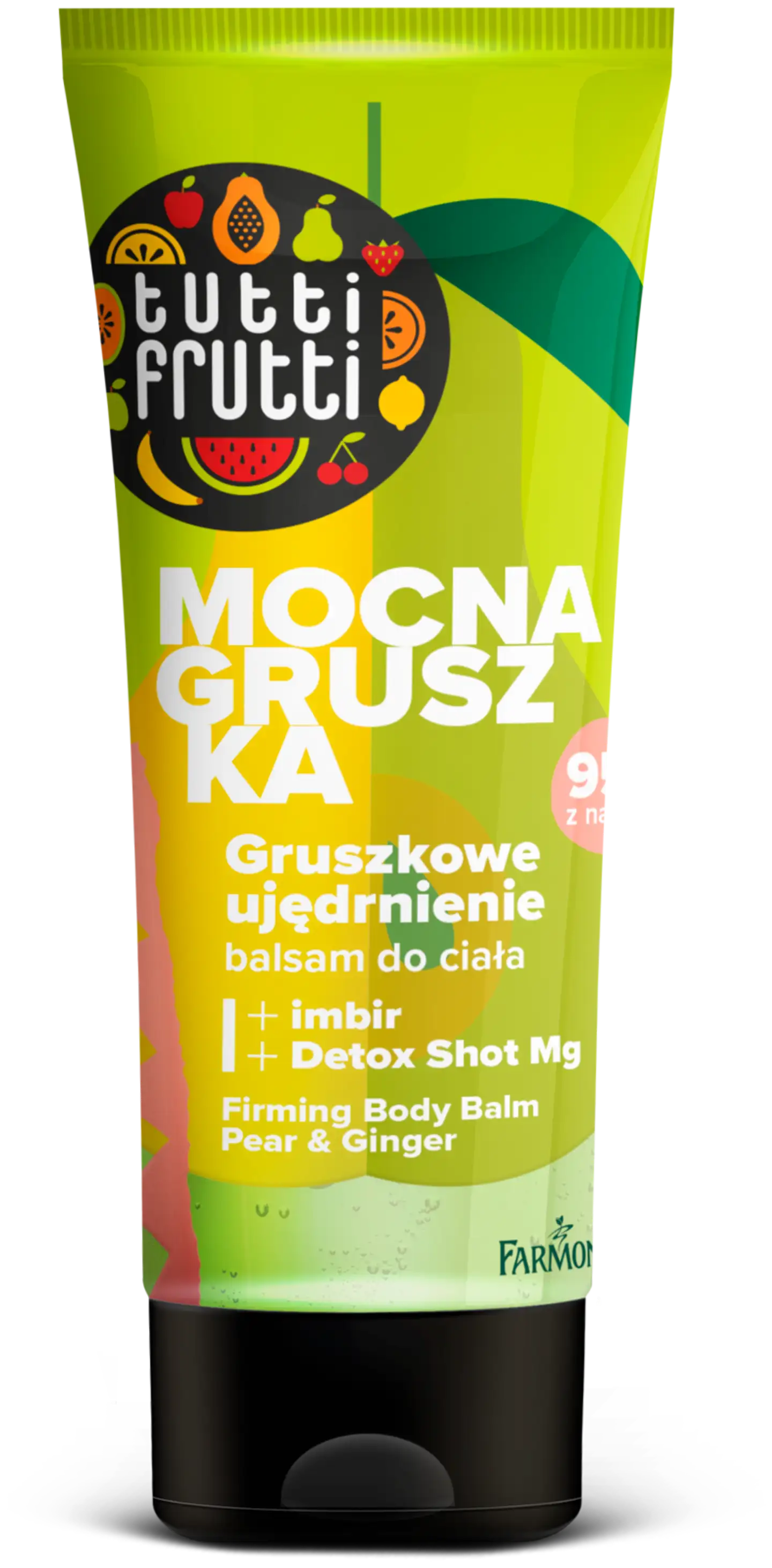 Tutti Frutti kiinteyttävä vartalovoide päärynä ja inkivääri 200 ml