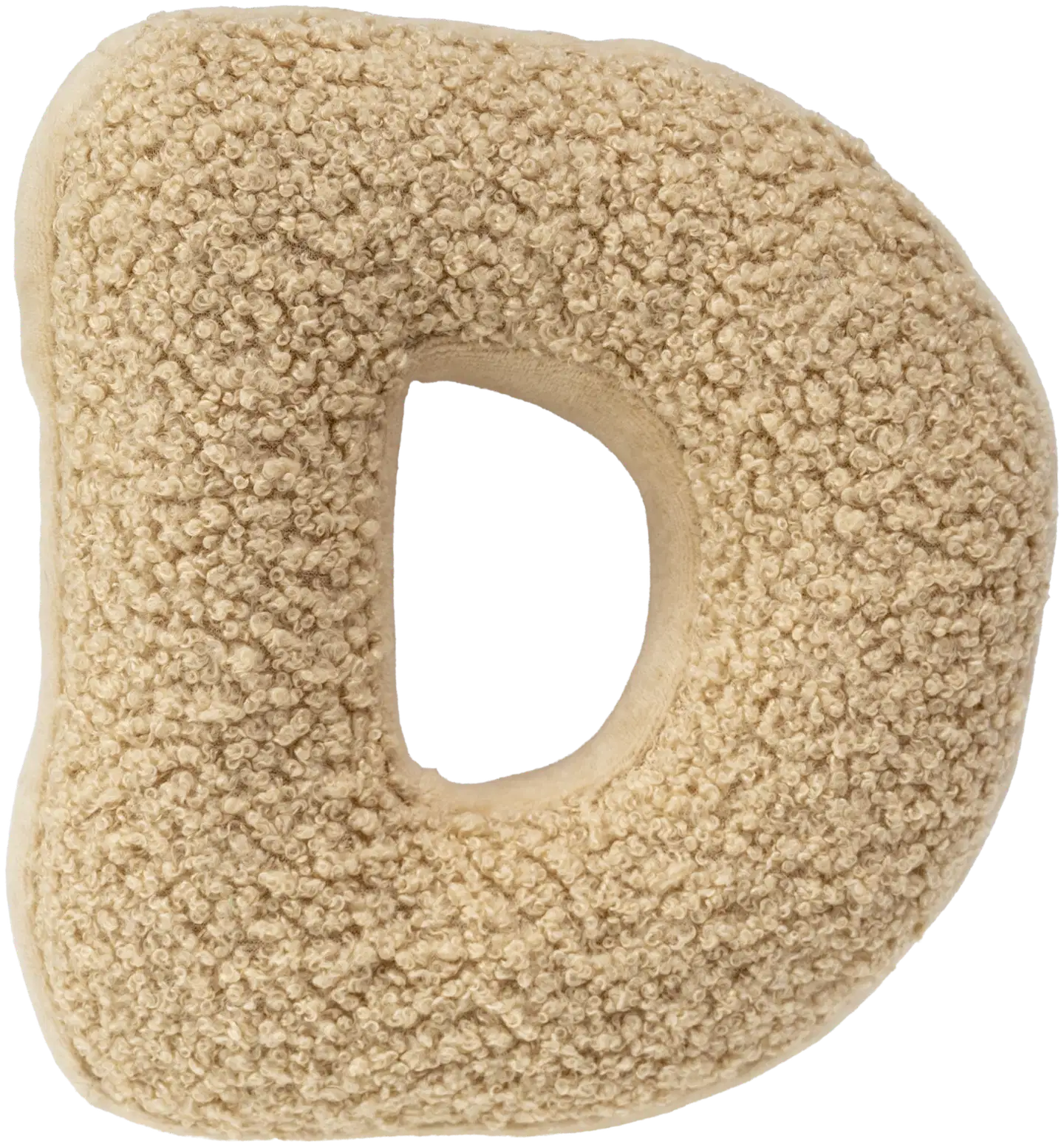 Lumo Stars Pehmokirjain D beige, teddy