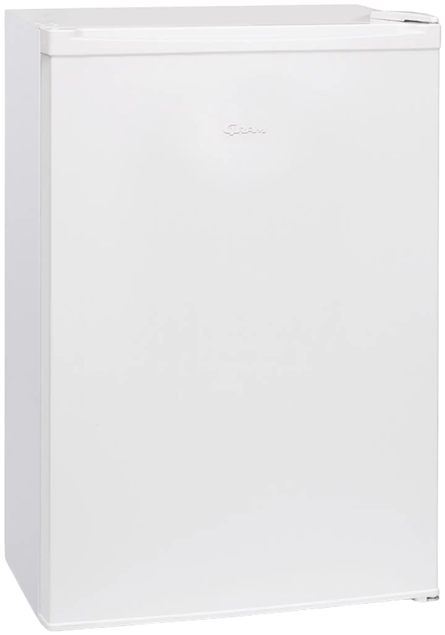 Gram jääkaappi pakastelokerolla KF 610854, korkeus 85cm, valkoinen - 1