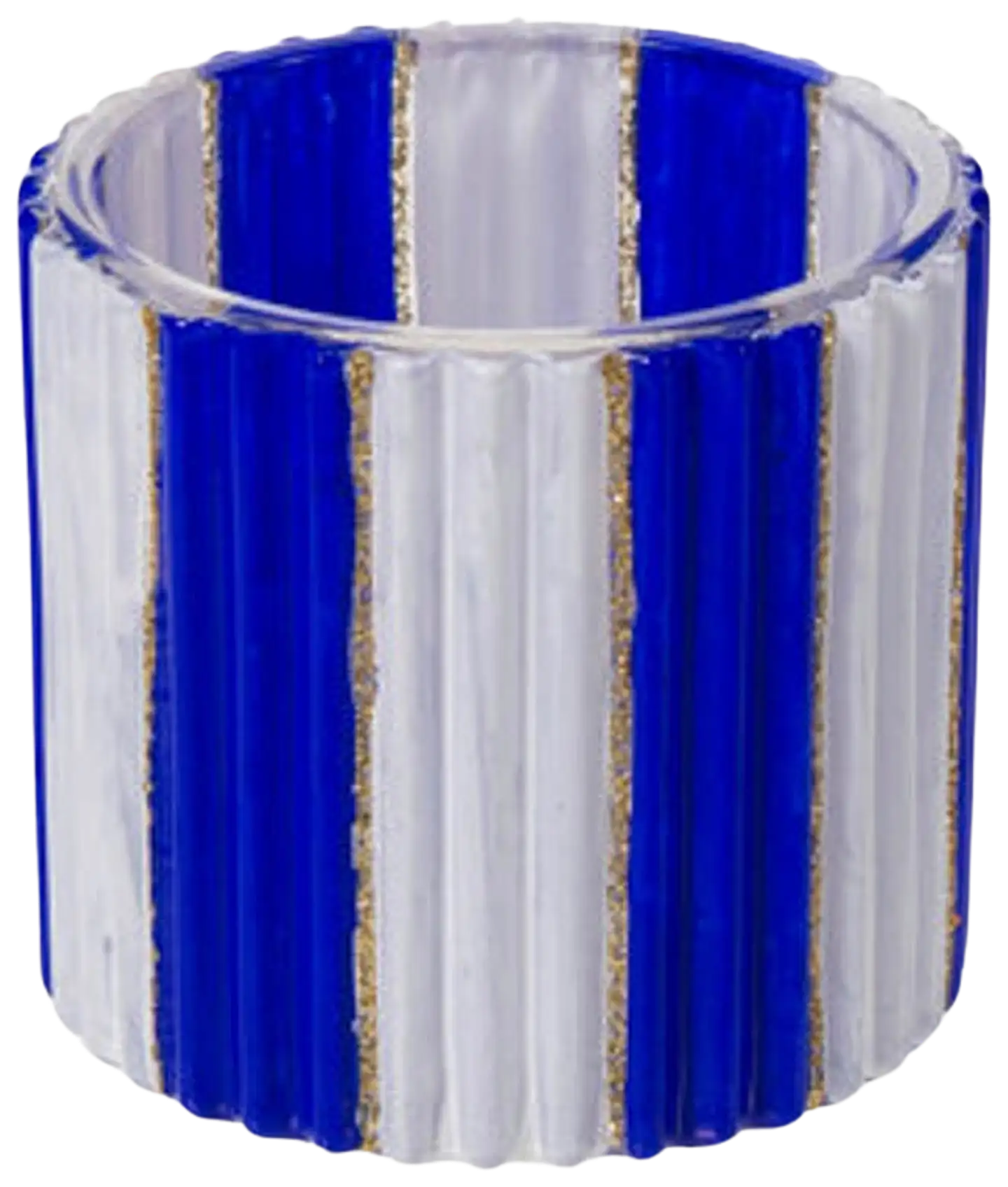 AmandaB tuikkukuppi sinivalkoinen 6,5cm