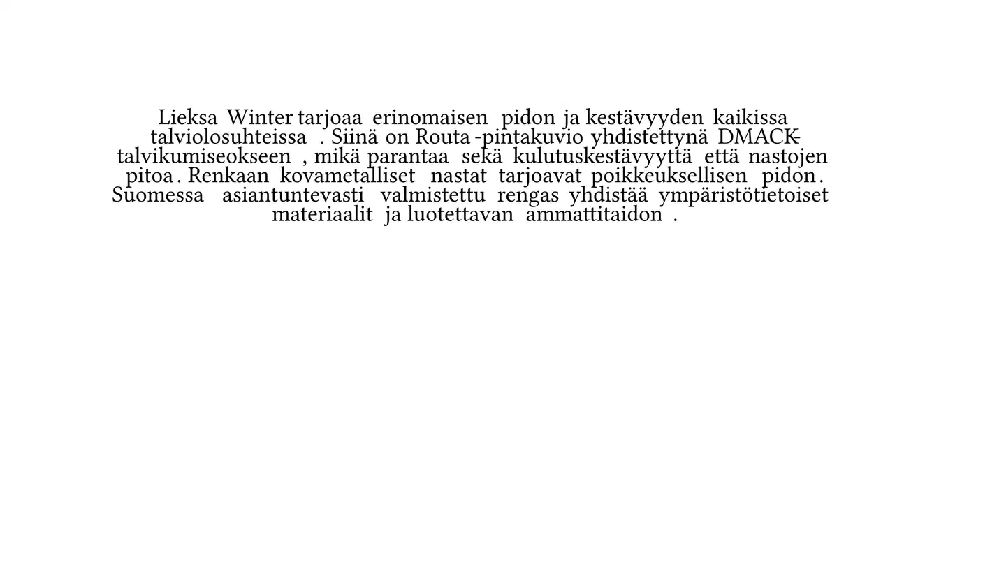 Lieksa winter w122 42-622 - 3