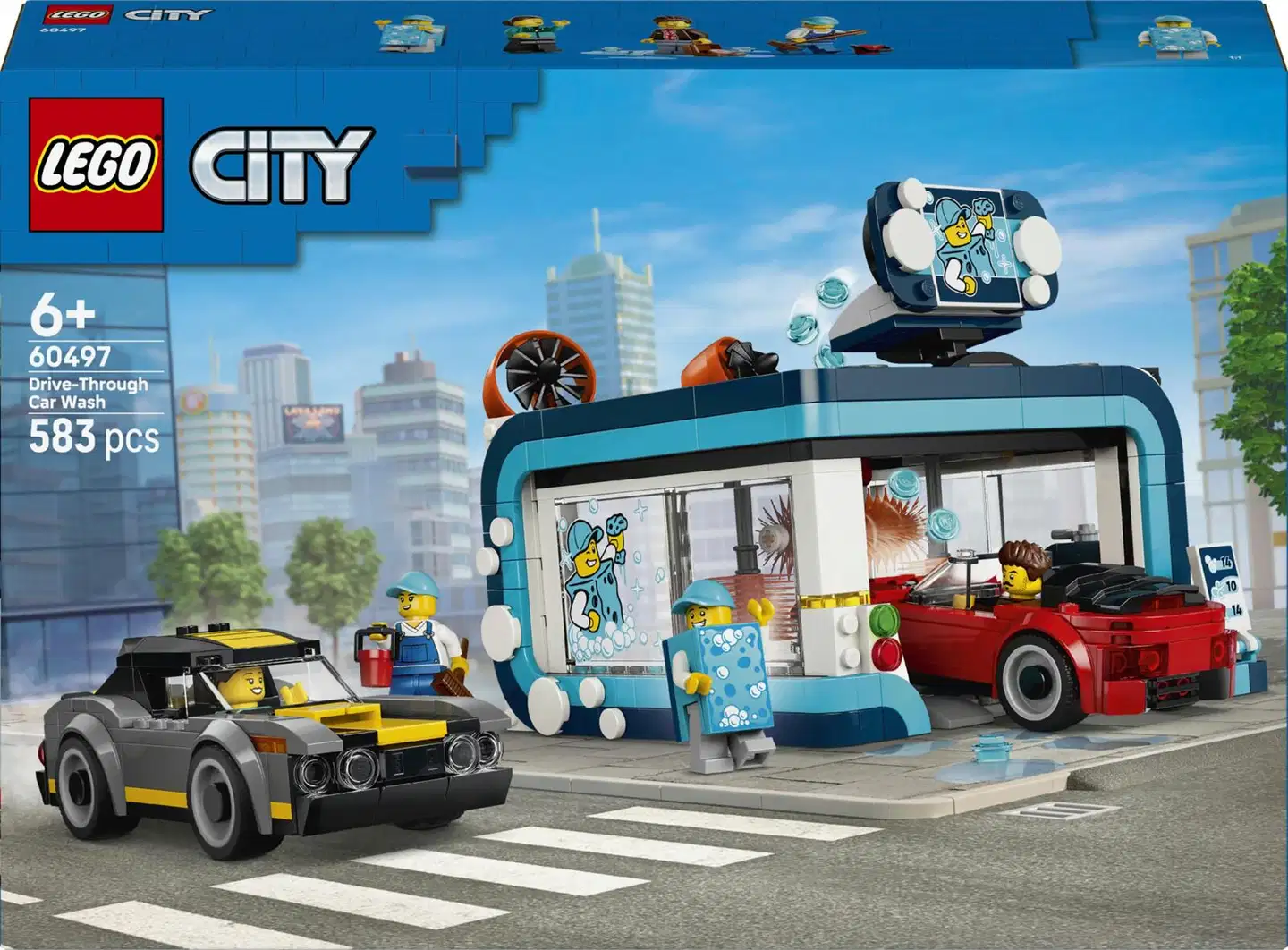 LEGO® My City 60497 Läpiajettava autopesula - 3