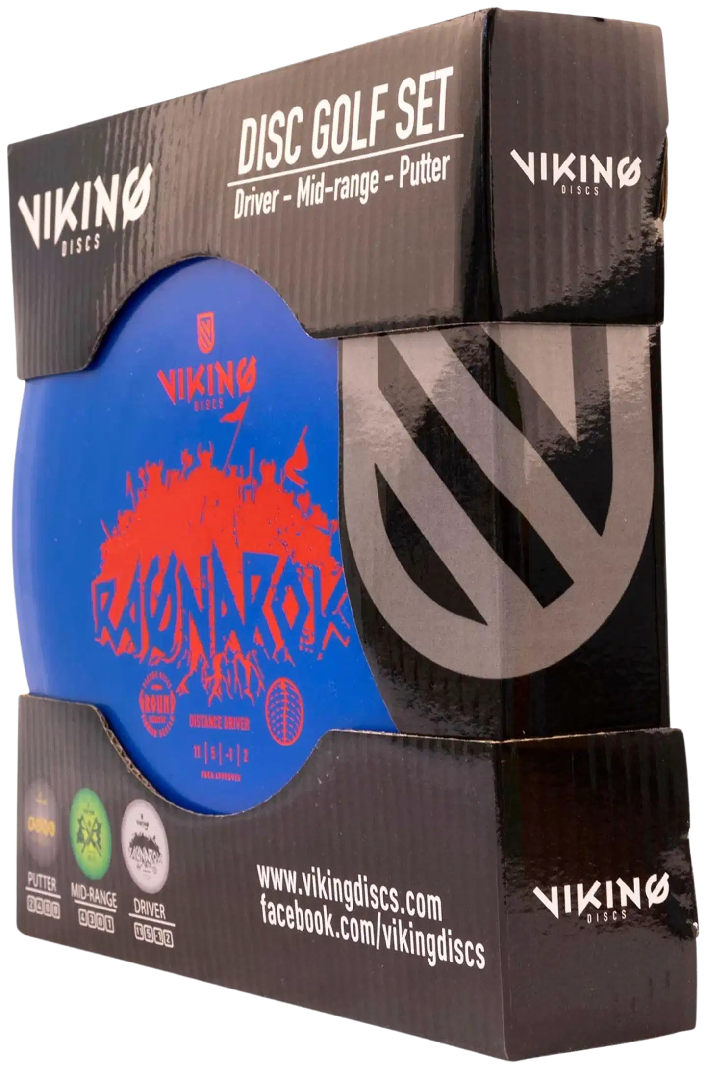 Viking Discs frisbeegolf kiekkosetti - 2