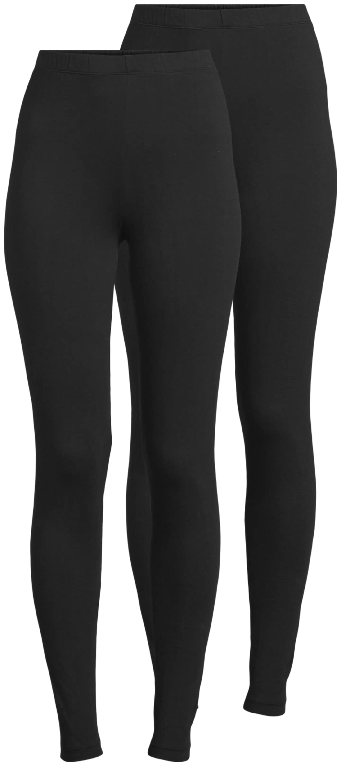 Actuelle naisten pitkikset 210A332602 2-pack - Black - 1