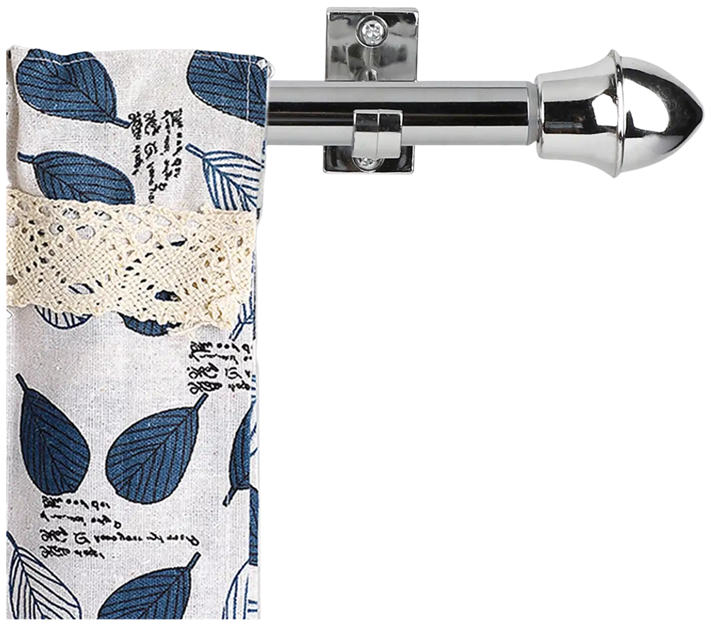 Ihanin verhotanko Cafe kromi 75-125cm 11/13 mm - 1