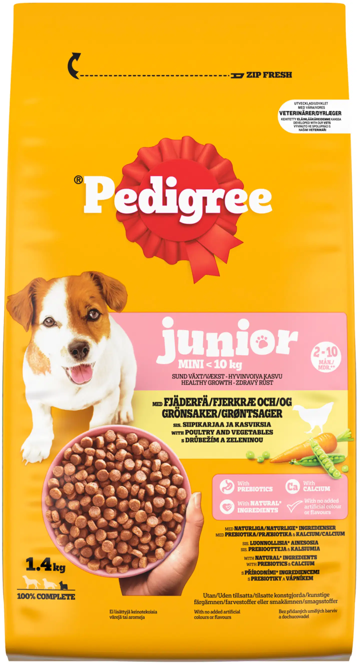 Pedigree Junior small PtVG 1.4kg