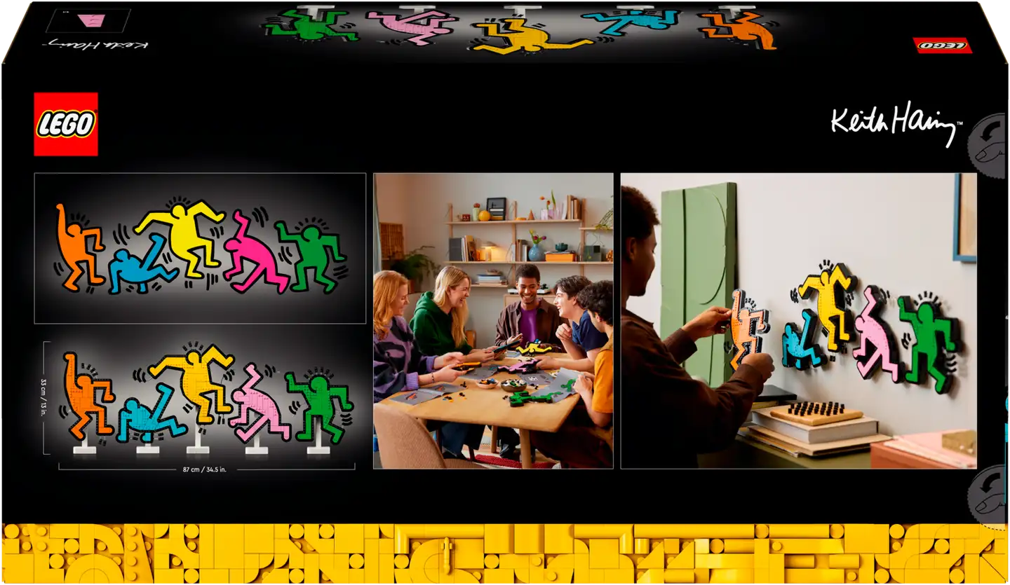 LEGO® Art 31216 Keith Haring – Tanssivat hahmot, Koriste - 3
