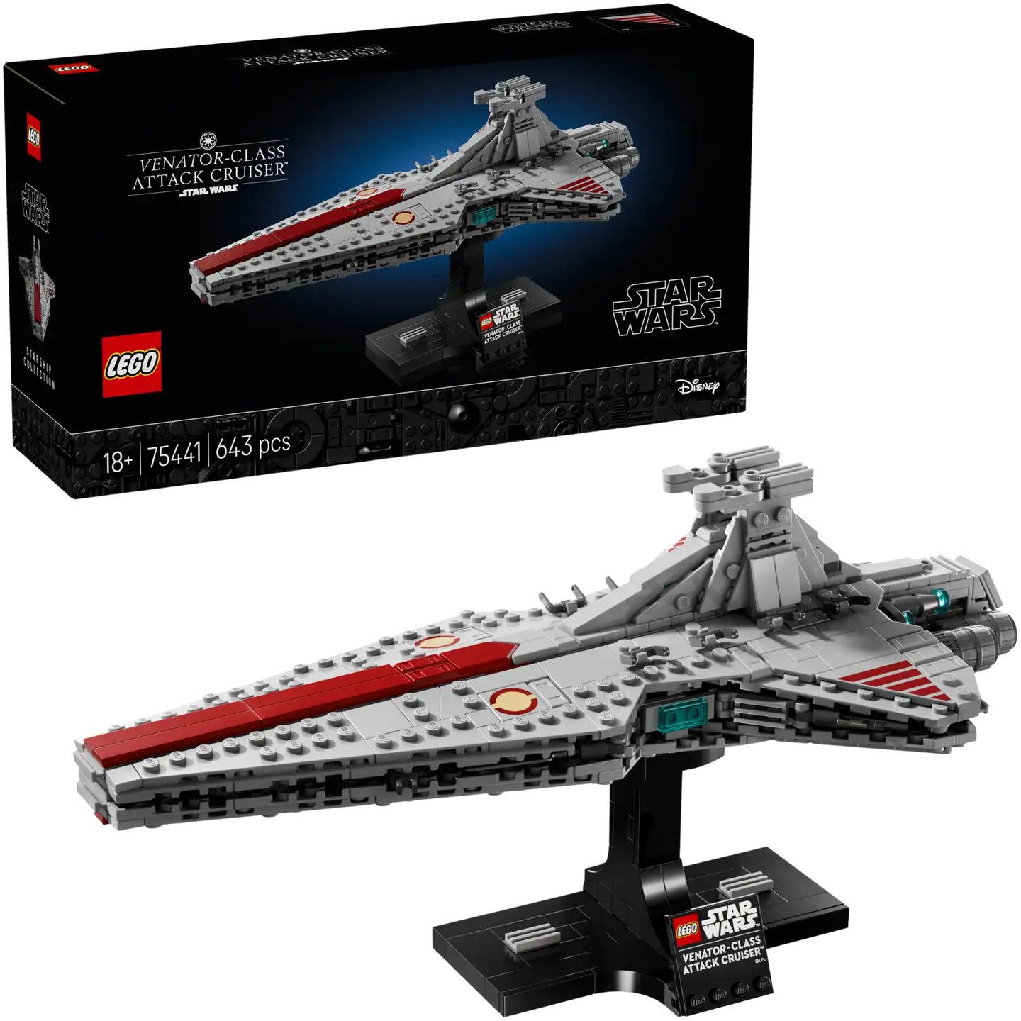 LEGO® Star Wars TM 75441 Venator-luokan hyökkäysristeilijä - 1