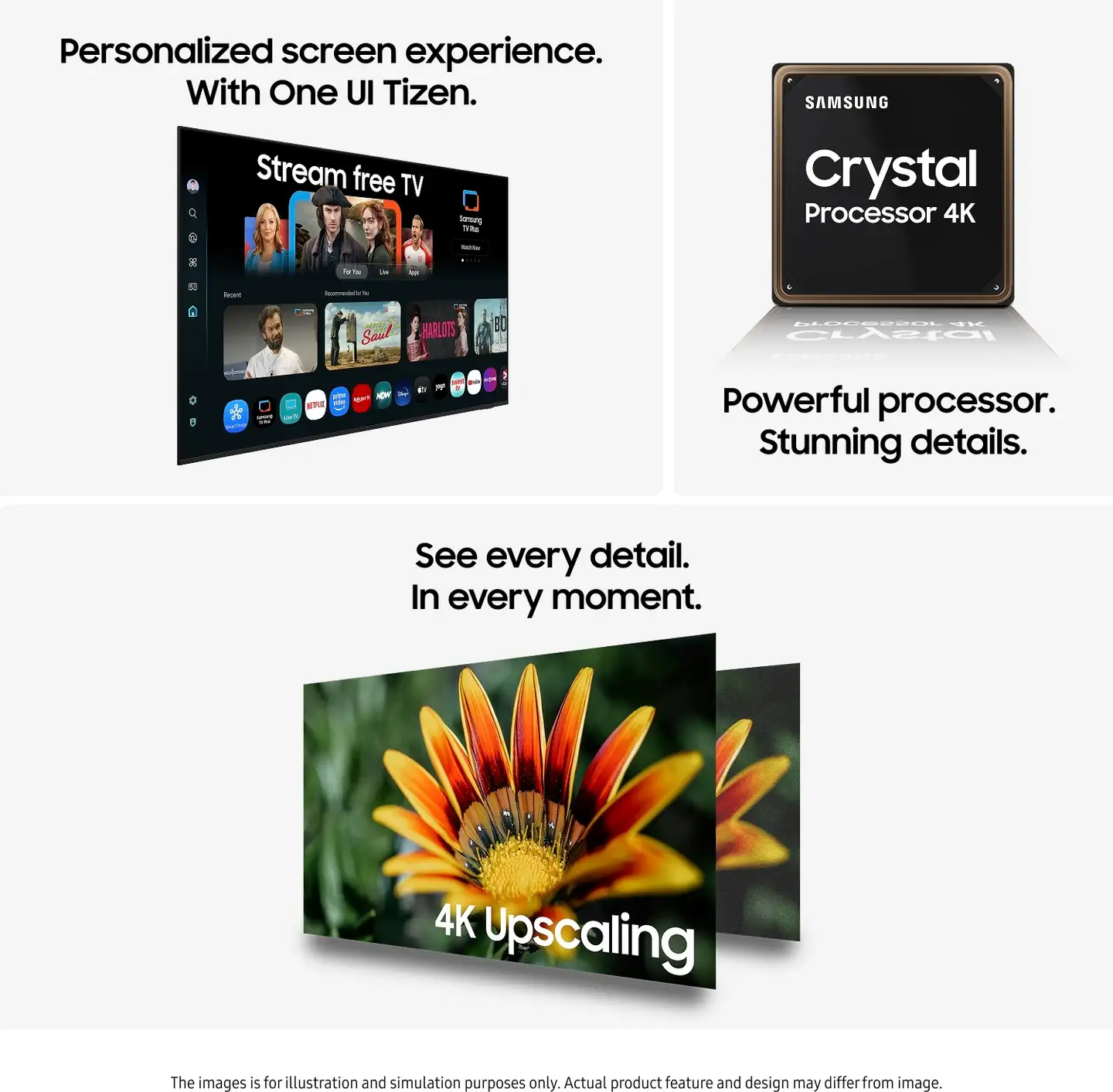 Samsung 43" 4K UHD Smart LED TV TU43U7005F - 6