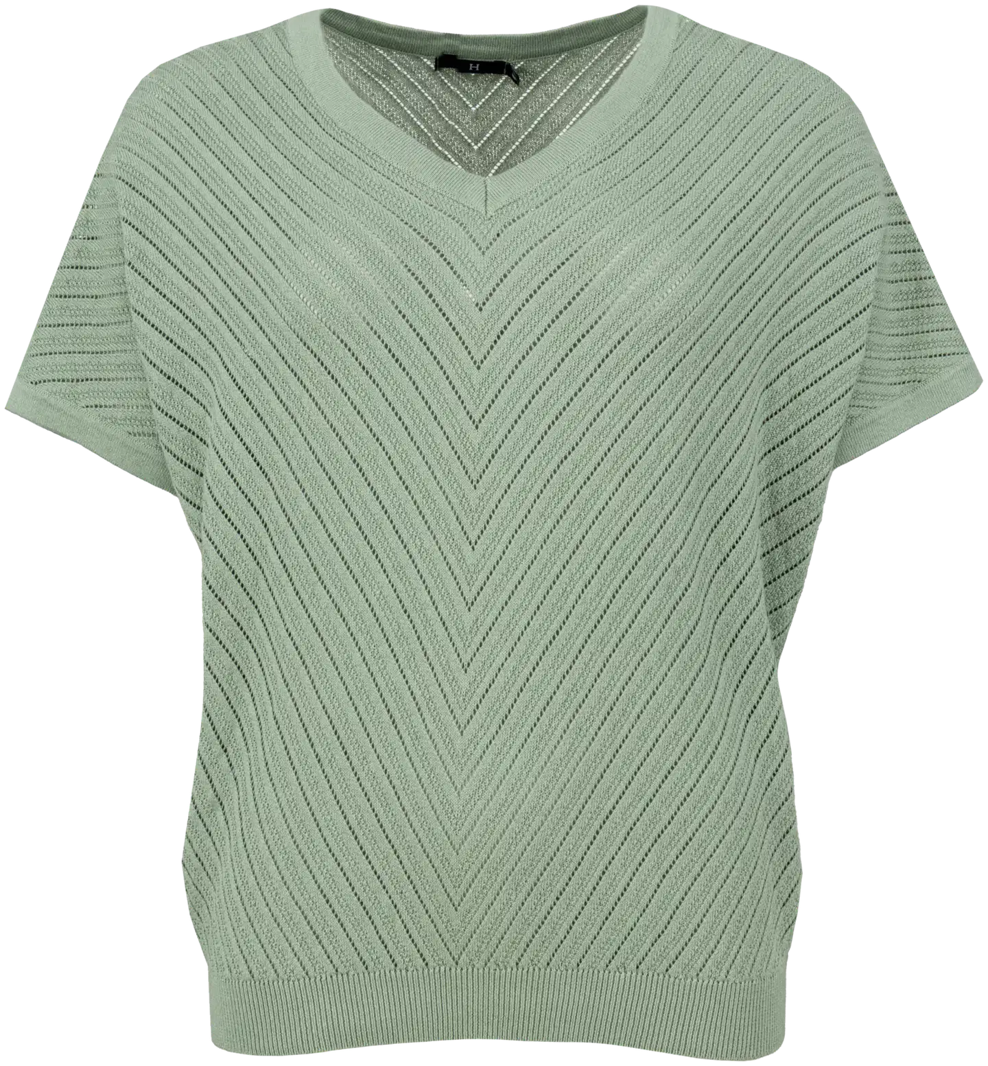 House naisten lyhythihainen neule 213H261402 - Iceberg Green - 1